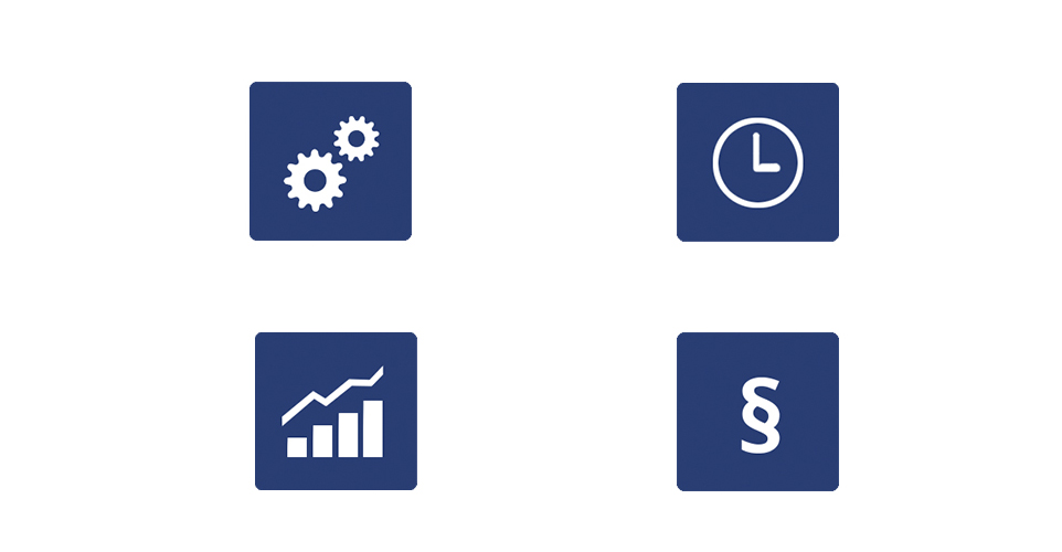 software, settings, analytics, clock, legal