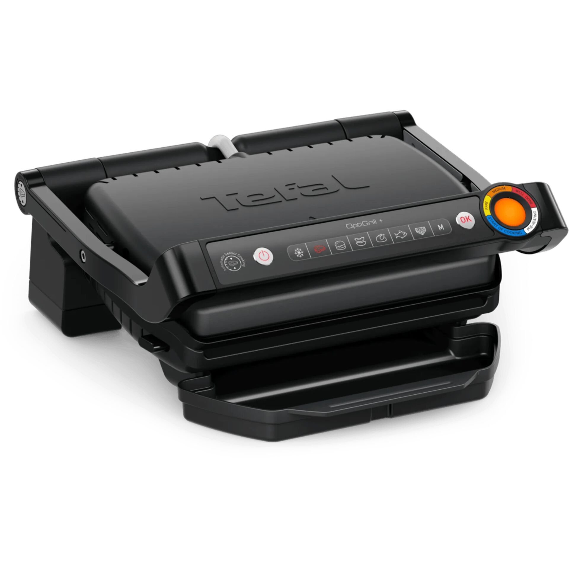 Kontaktgrill, Elektrogrill, Duo-Grill, Schwarz, Kompakt