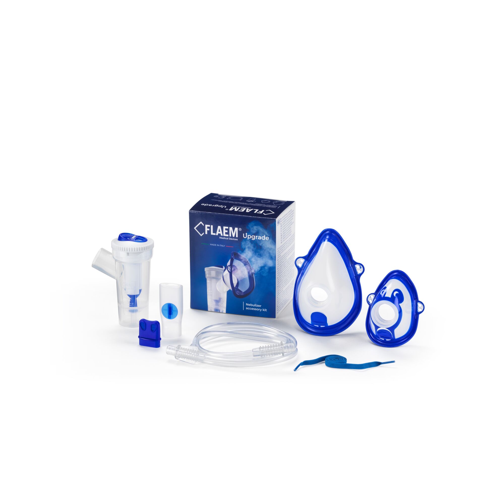 Nebulizer, Atemmaske, Beutel, Schlauch, Zubehör