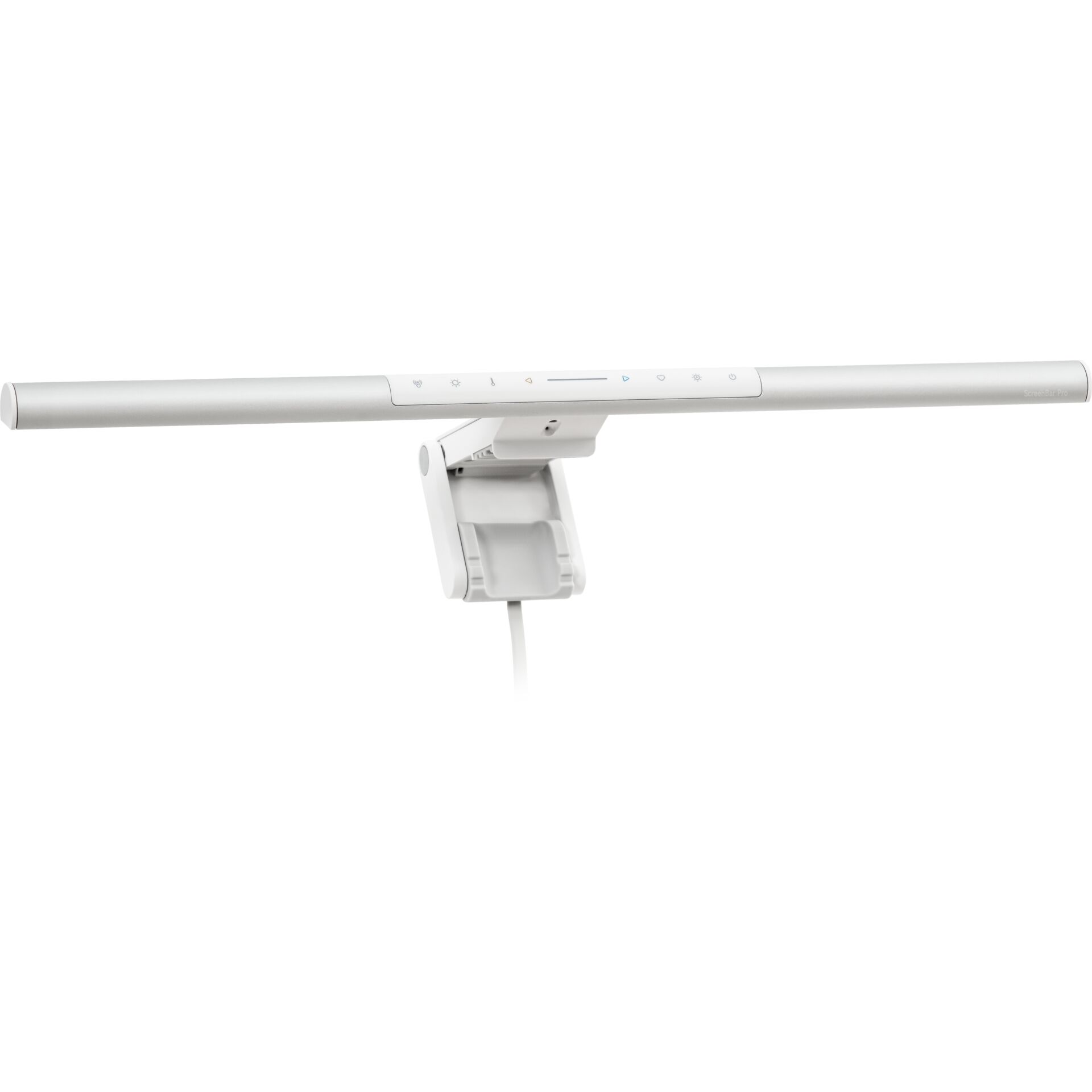 LED-Lichtstange, Schreibtischlampe, Klemmhalter, Silber, Lineare Leuchte
