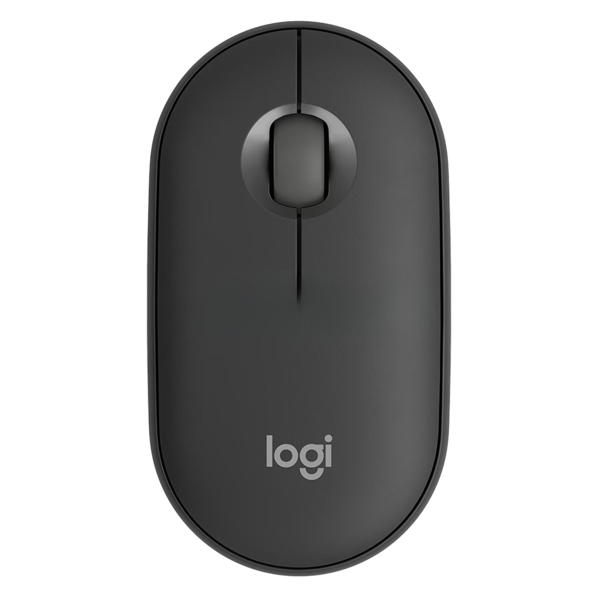 Maus, kabellos, Design, Schwarz, Logi