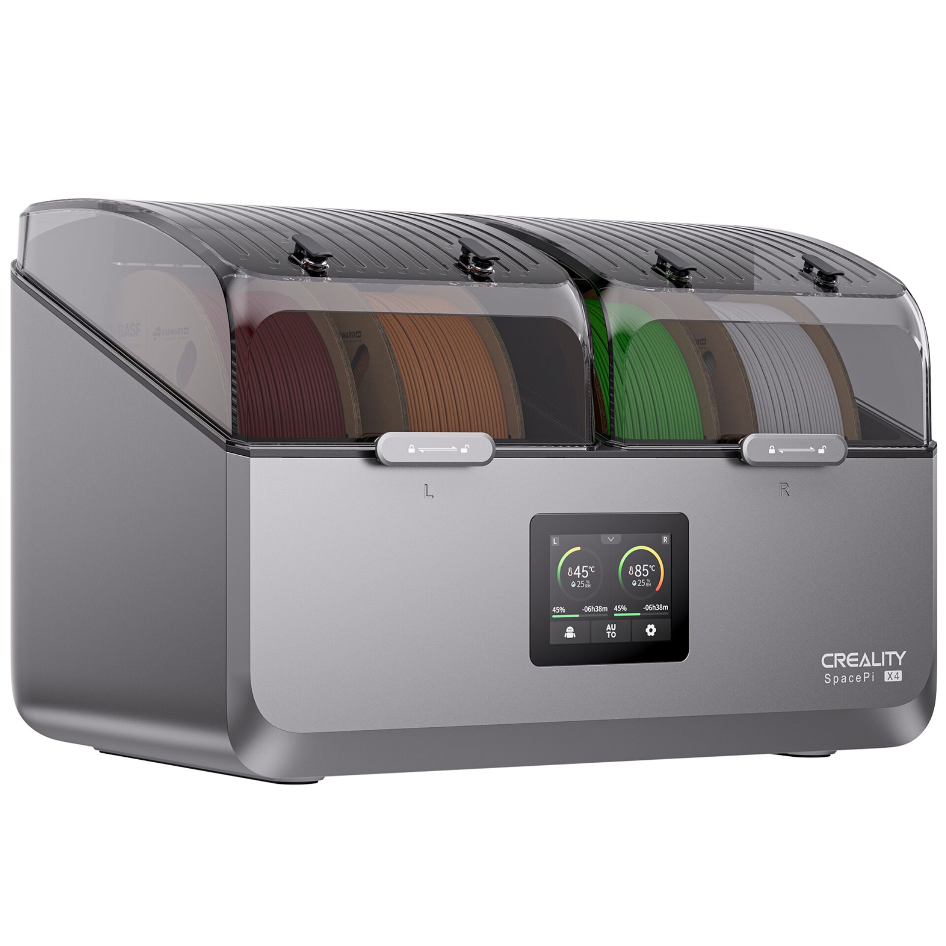 3D-Draht Filament, Spule, Filamentbox, Dual-Schlitz, digitales Display