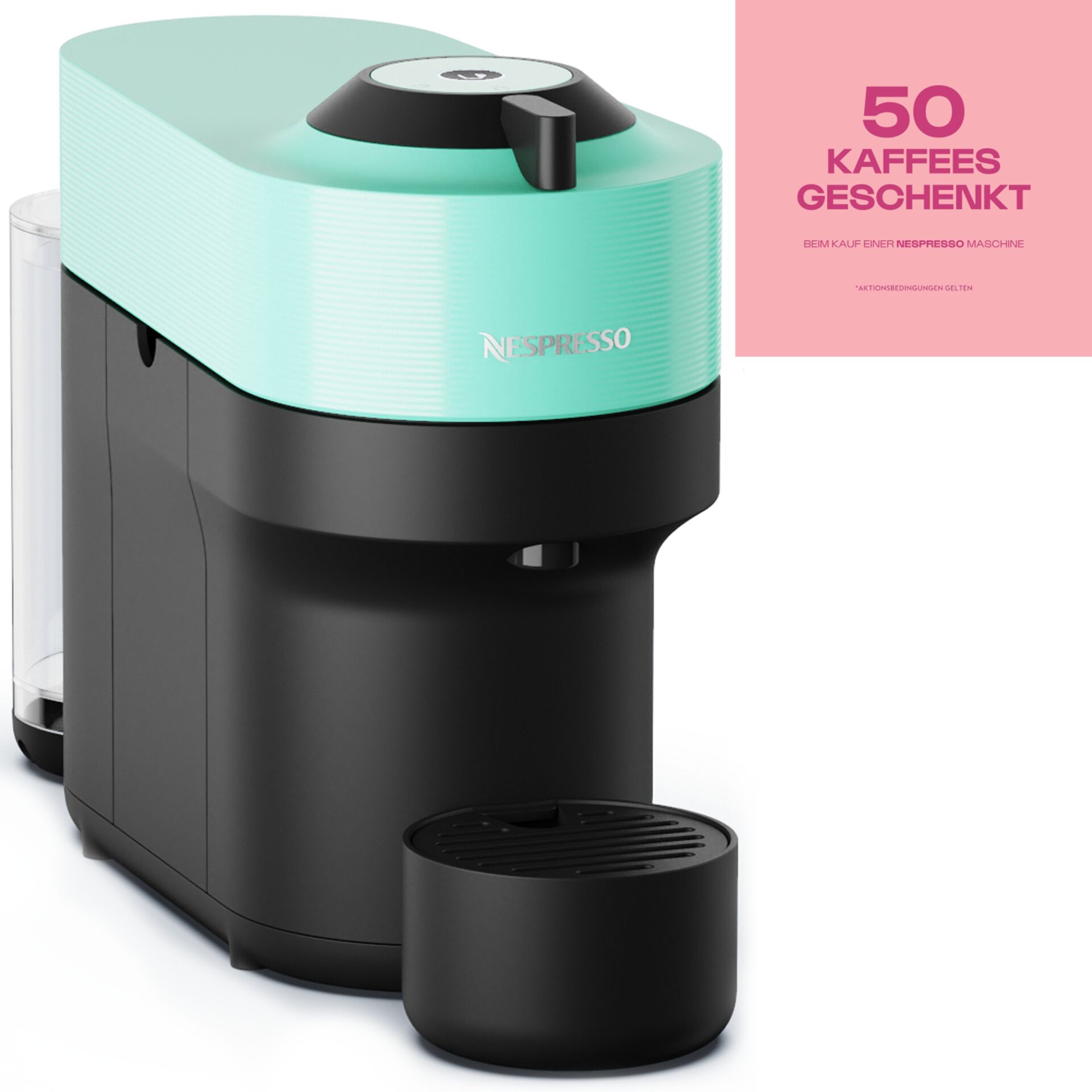 Pokal, Kaffeemaschine, Kapselgerät, Mintgrün, Schwarz, Kaffeezubereitung, Kaffeemaschine, Espresso-Automat, Kapselmaschine, Mintgrün, Black-Dryer, Kaffeemaschine, Espresso, Kapselmaschine, Kaffeeautomat, Mintgrün
