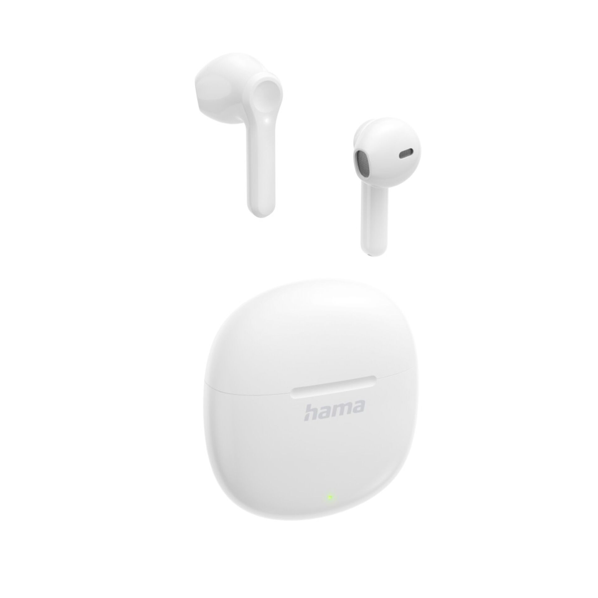 Kopfhörer, In-Ear, Drahtlos, Hülle, Weiß