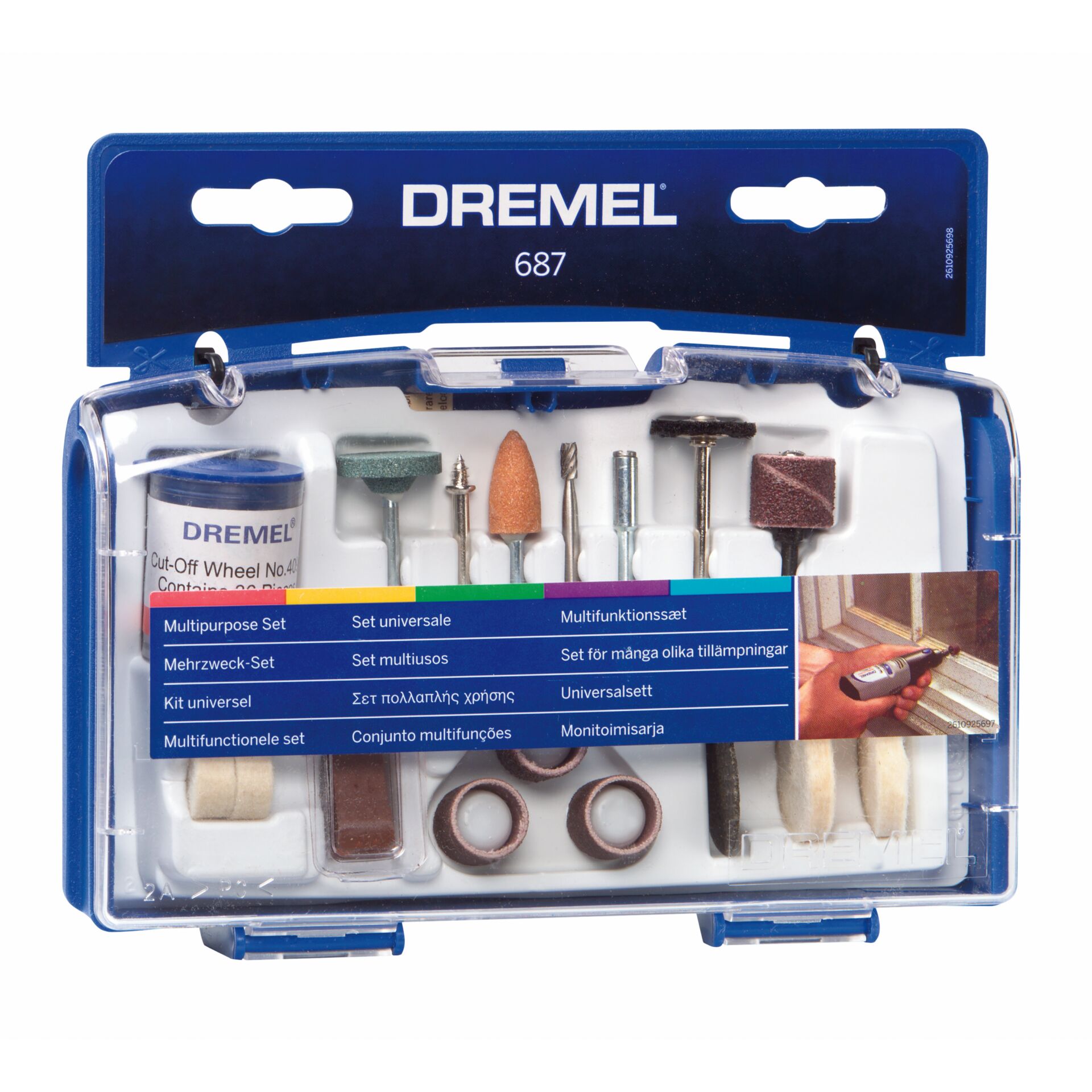 Dremel, Multifunktionsset, Schleifaufsatz, Werkzeugkit, Rotationswerkzeug