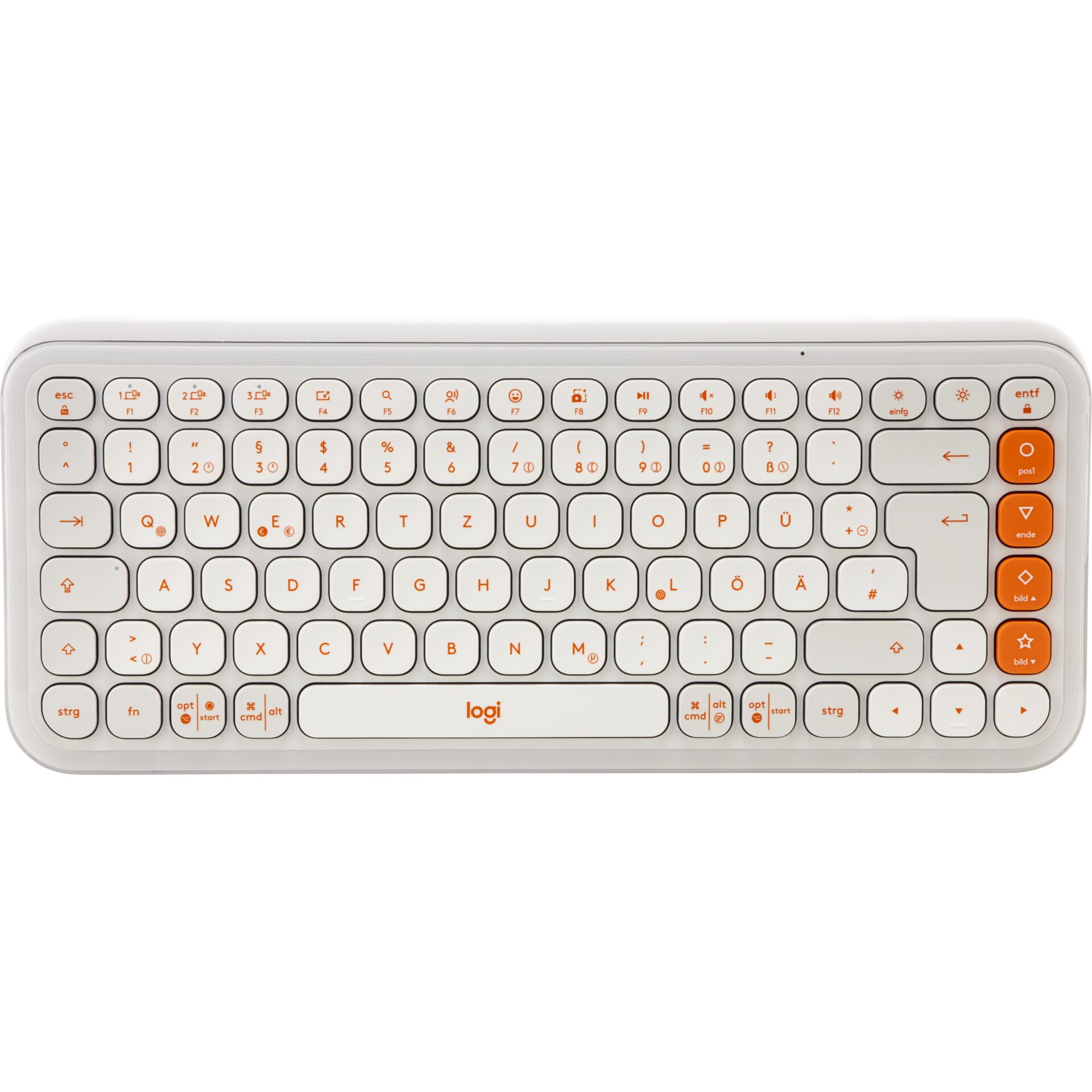 Tastatur, Kompakt, QWERTZ, Wireless, USB-C