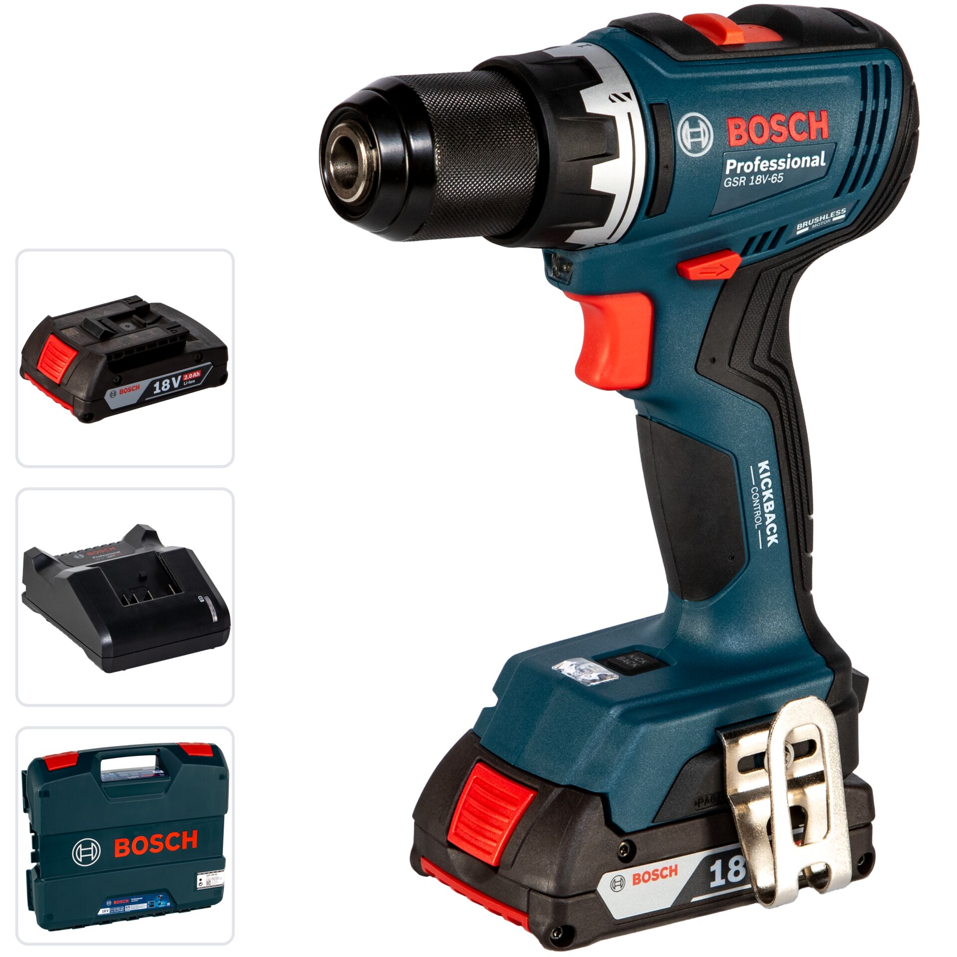 Akku-Schrauber, 18V, Bosch, Brusheless, Knickback-?