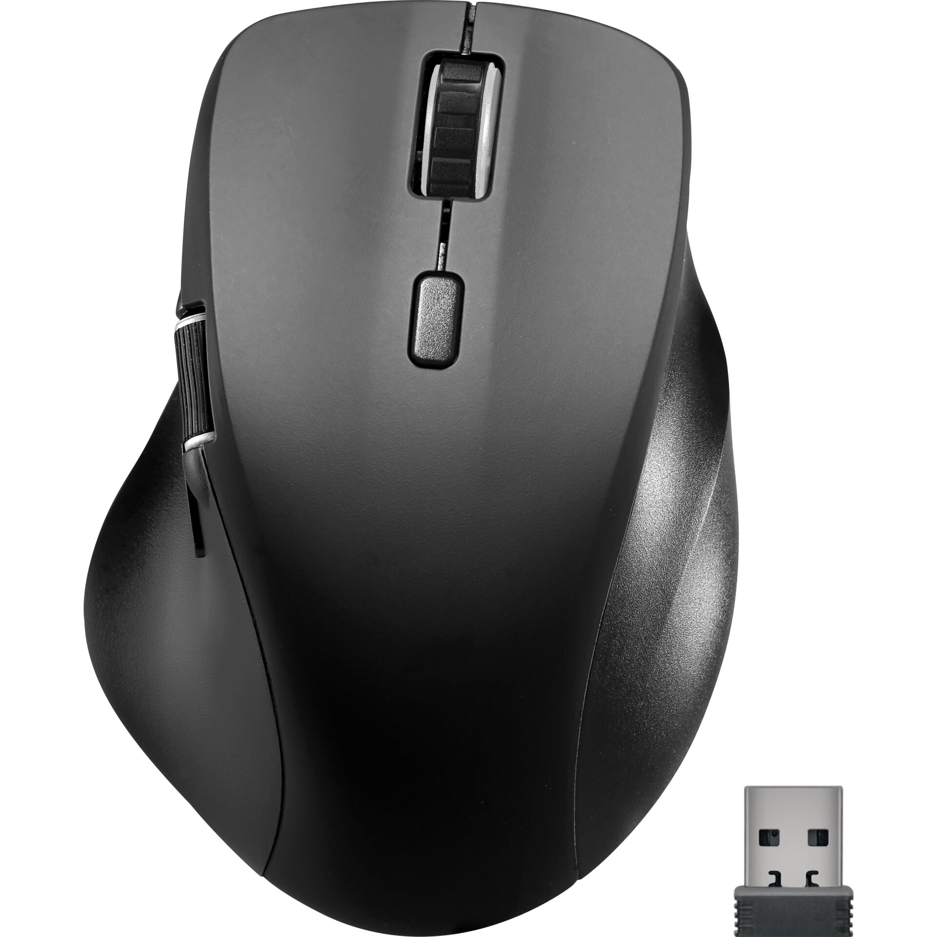Maus, Drahtlos, USB, Optisch, Ergonomisch