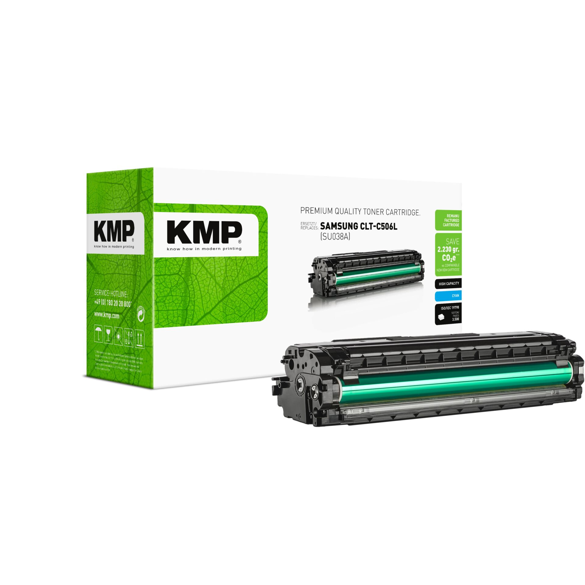 Computerausrüstung, Elektronik, Hardware, Maschine, Tonerpatrone, Druckerzubehör, Grüne Trommel, Samsung-kompatibel, Verpackte Patrone