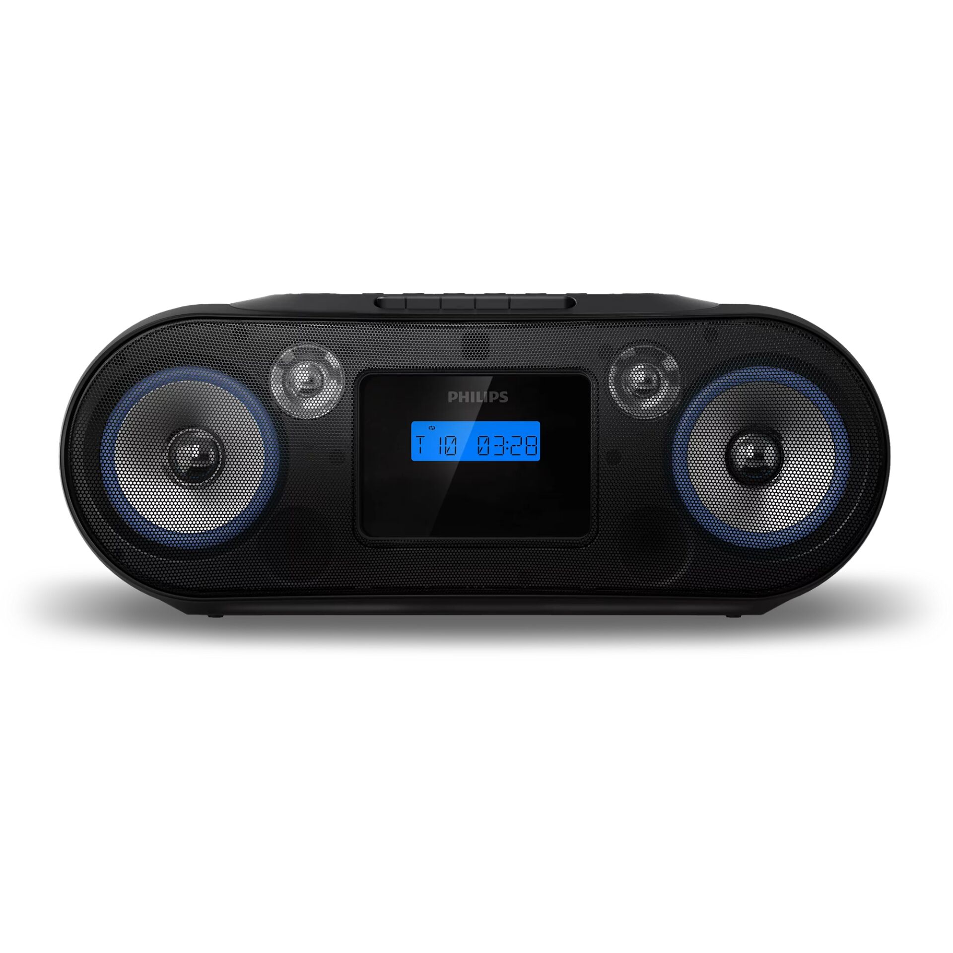 Radio, Boombox, Bluetooth, LCD-Bildschirm, Lautsprecher