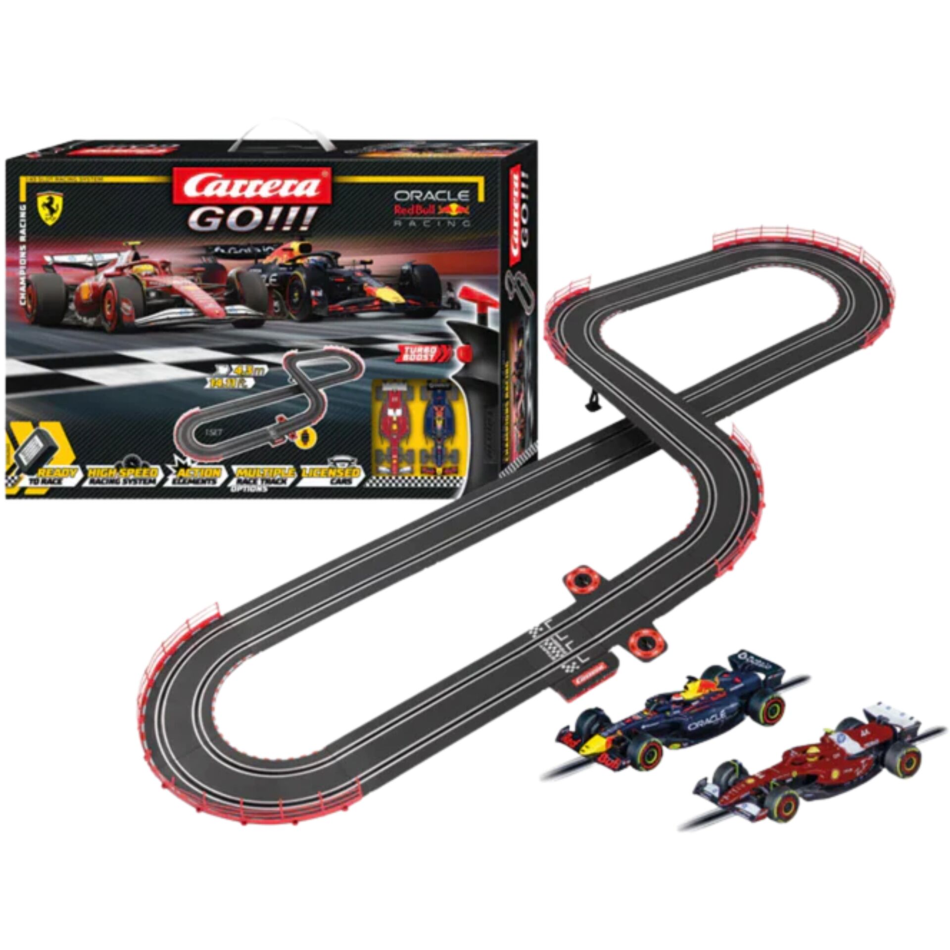 Slot car track, Racing track, Car racing set, Ferrari, Starter set