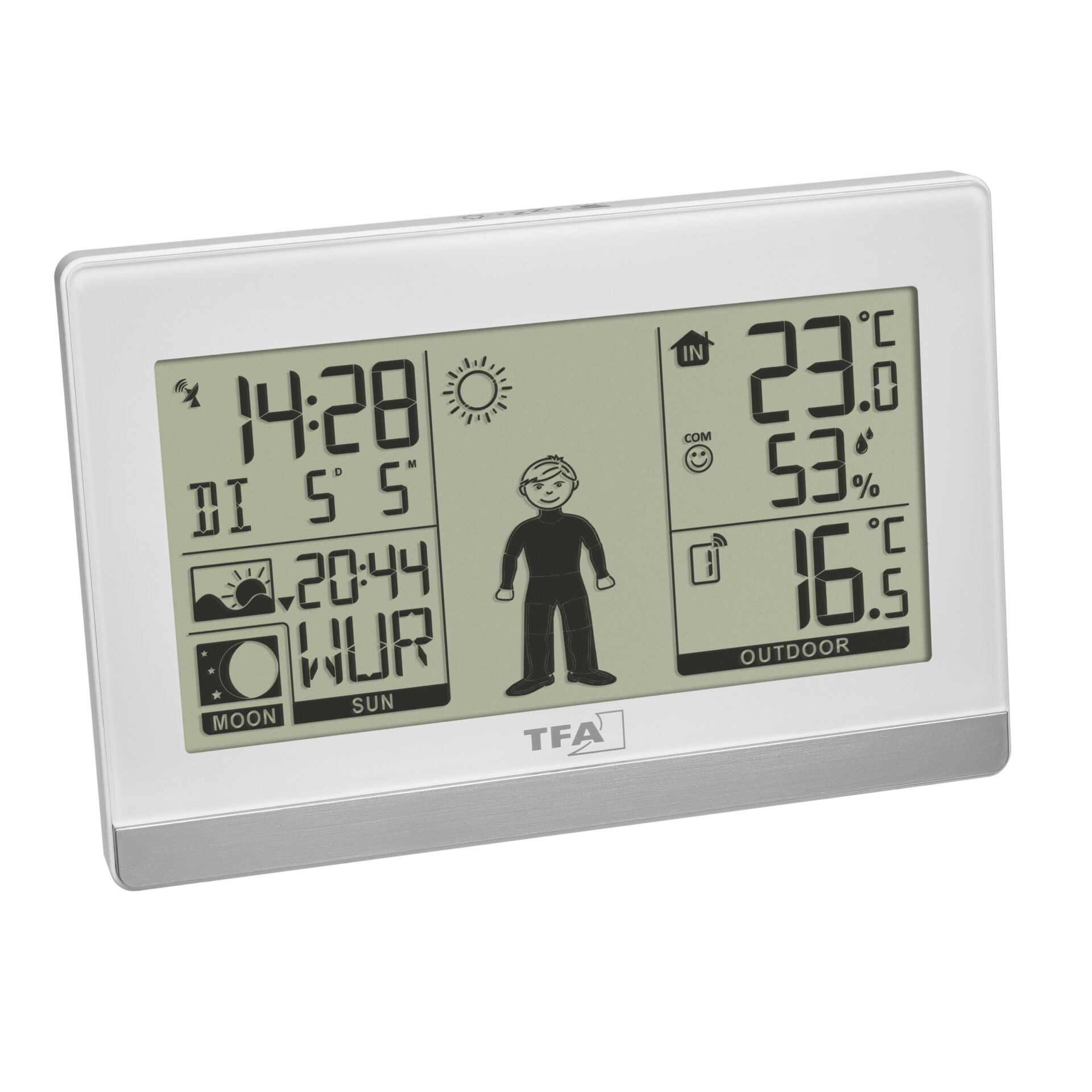 Computerausrüstung, Überwachen, Bildschirm, Digitale Uhr, Person