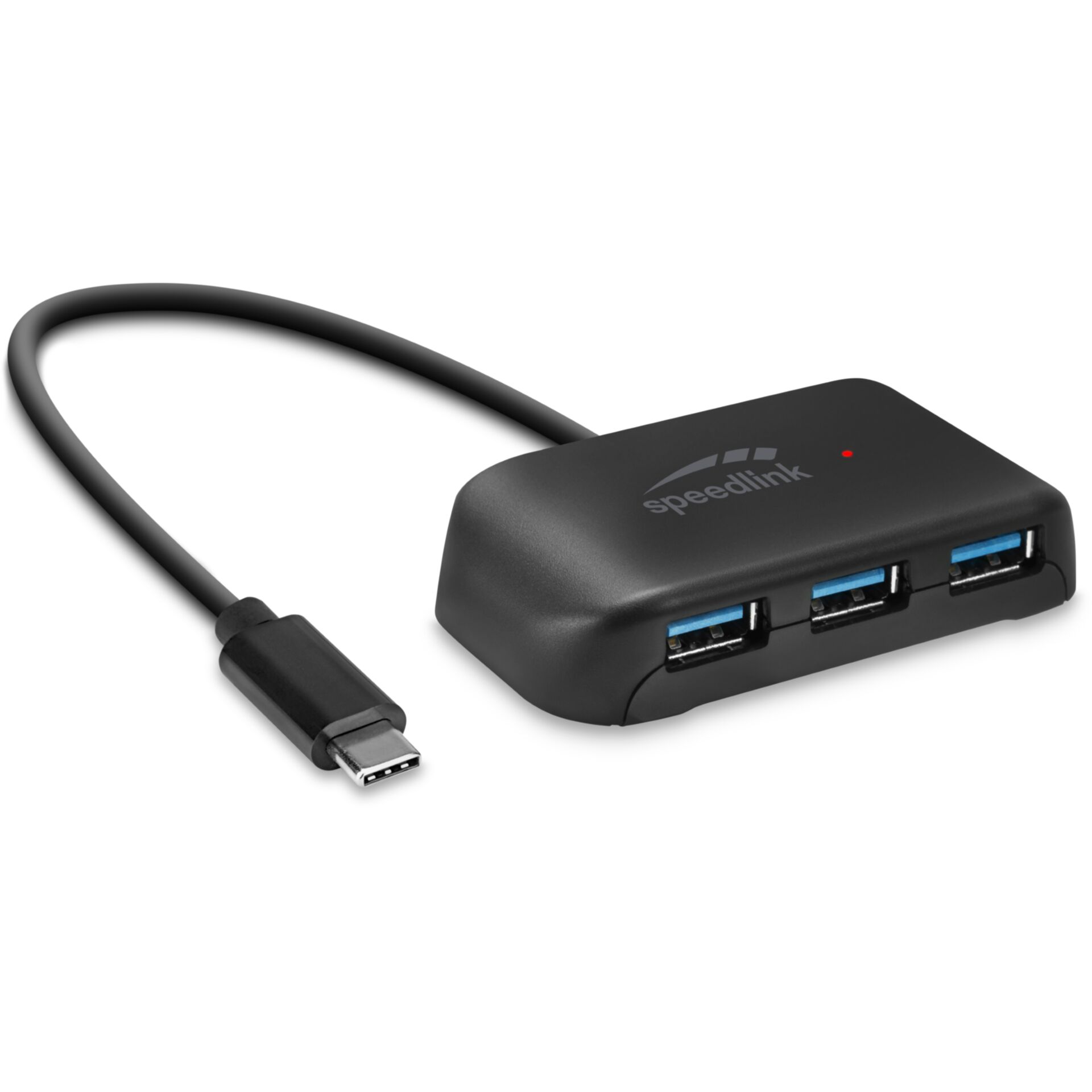 USB-C Hub, 4-Port, USB 3.0, Hub, Speedlink