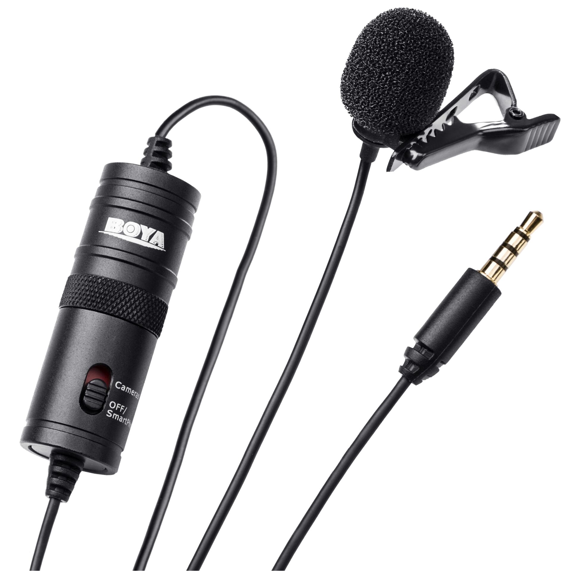 Mikrofon, Lavalier, Krawattenmikro, 3,5mm Stecker, Ansteckmikro