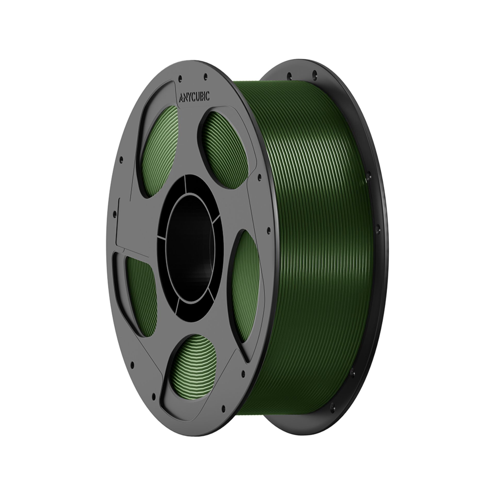 3D-Druck Filament, PLA Filament, Grünes Filament, Spulenfilament, Glänzende Oberfläche