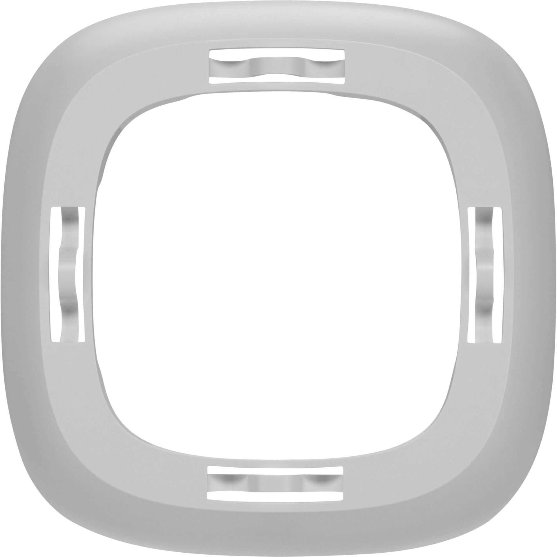 Toilettensitz, Rahmen, weiß, quadratisch, Öffnungen