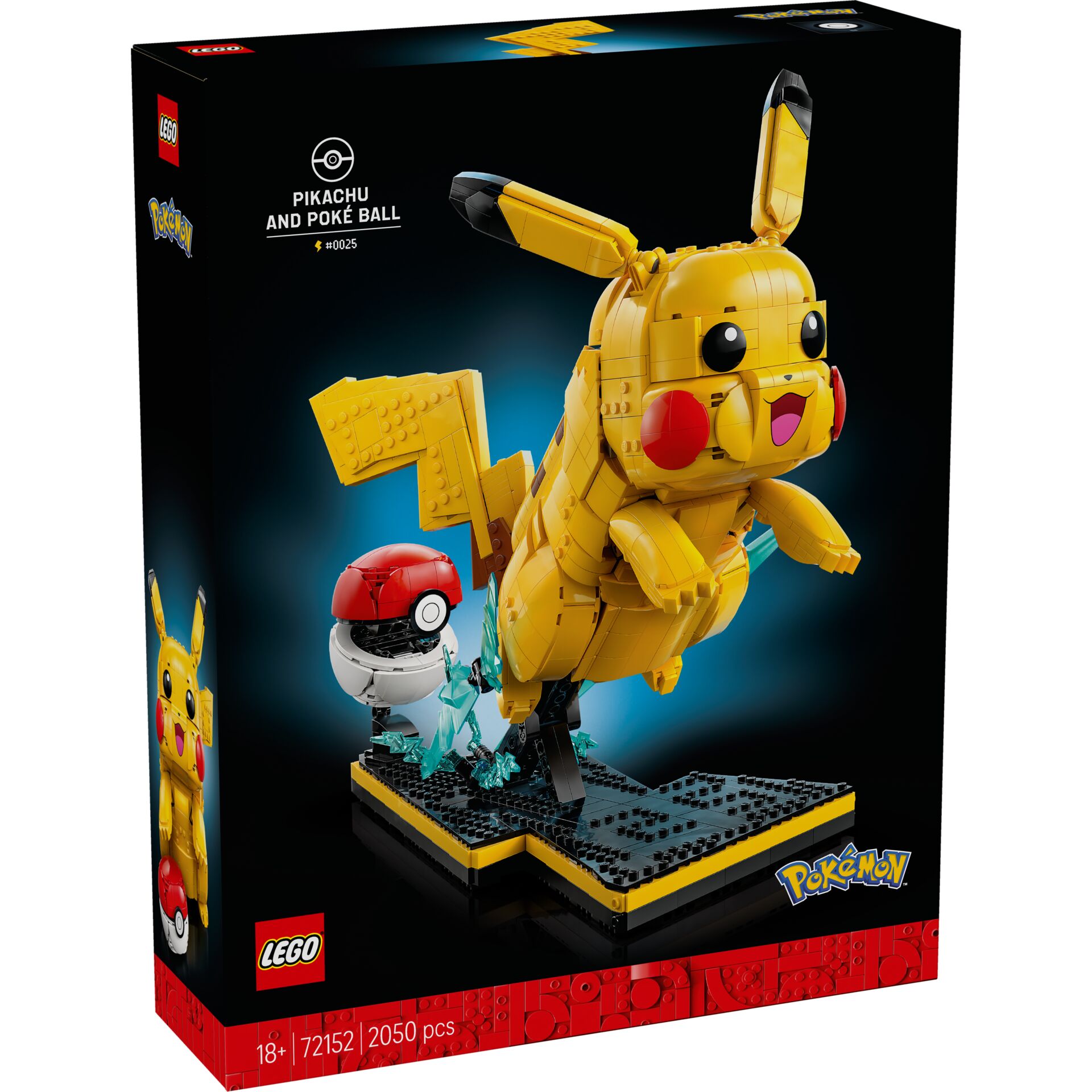 Lego-Set, Pokémon, Pikachu, Figurine, Bauset