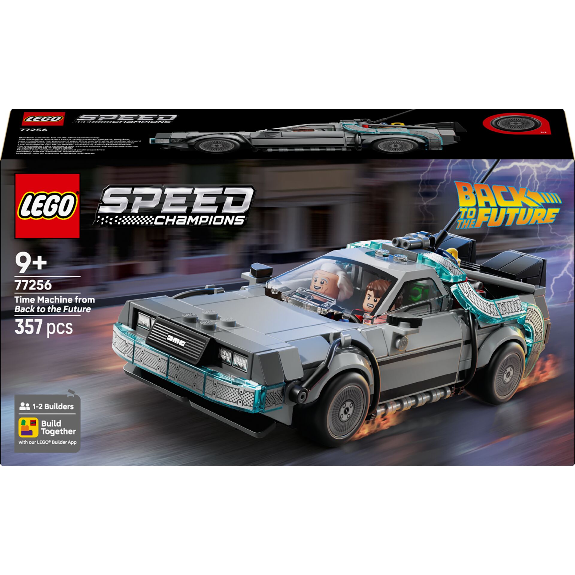 LEGO, Speed Champions, Time Machine, Back to the Future, 357pcs