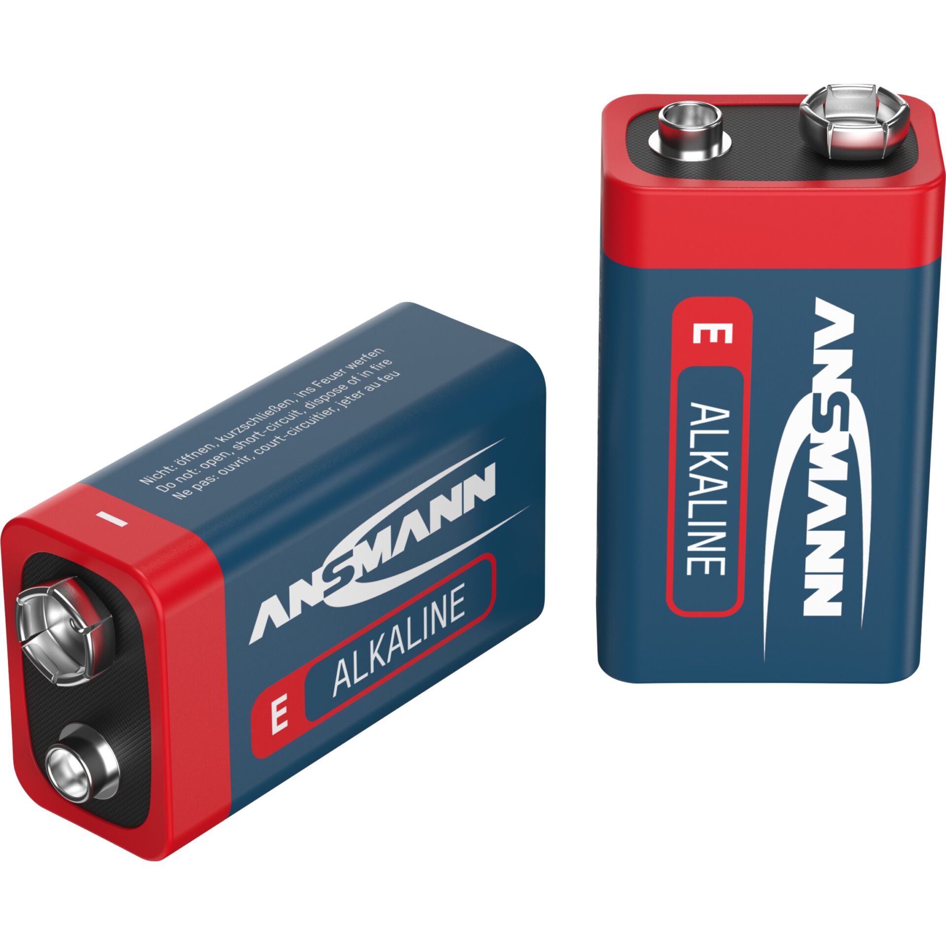 1x2 Ansmann Alkaline 9V-Block  red-line
