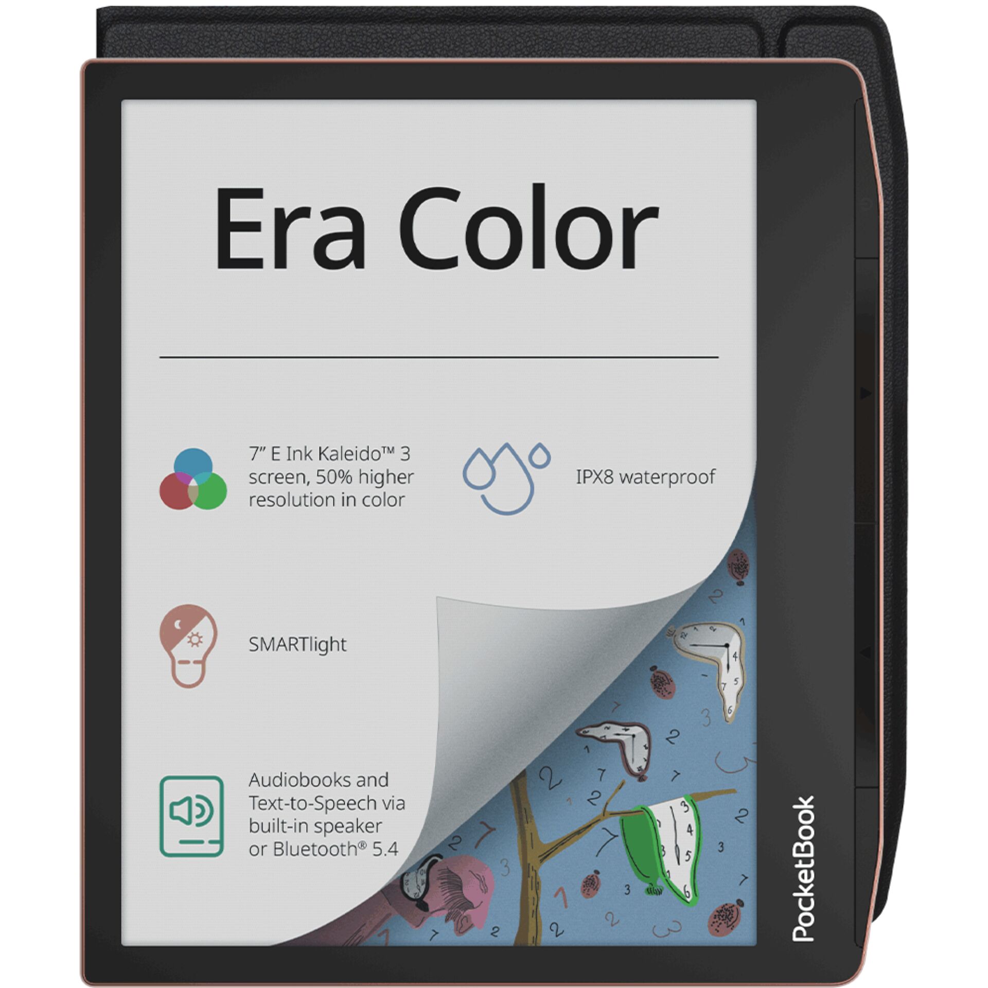 e-Reader, 7 Zoll, Tintenanzeige, wasserdicht, Hörbücher