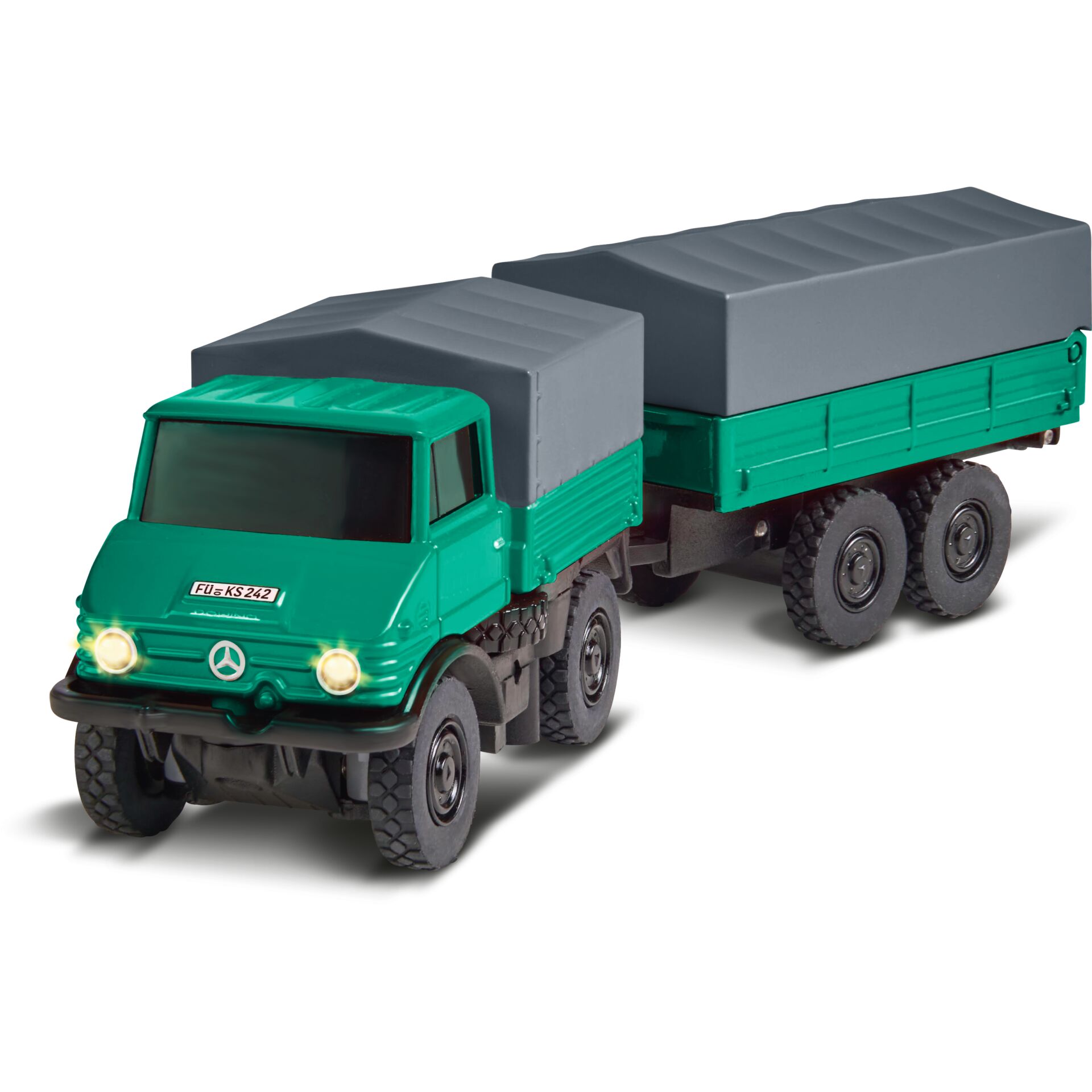 LKW, Truck, Geländewagen, Mercedes, Dreiseitenkipper