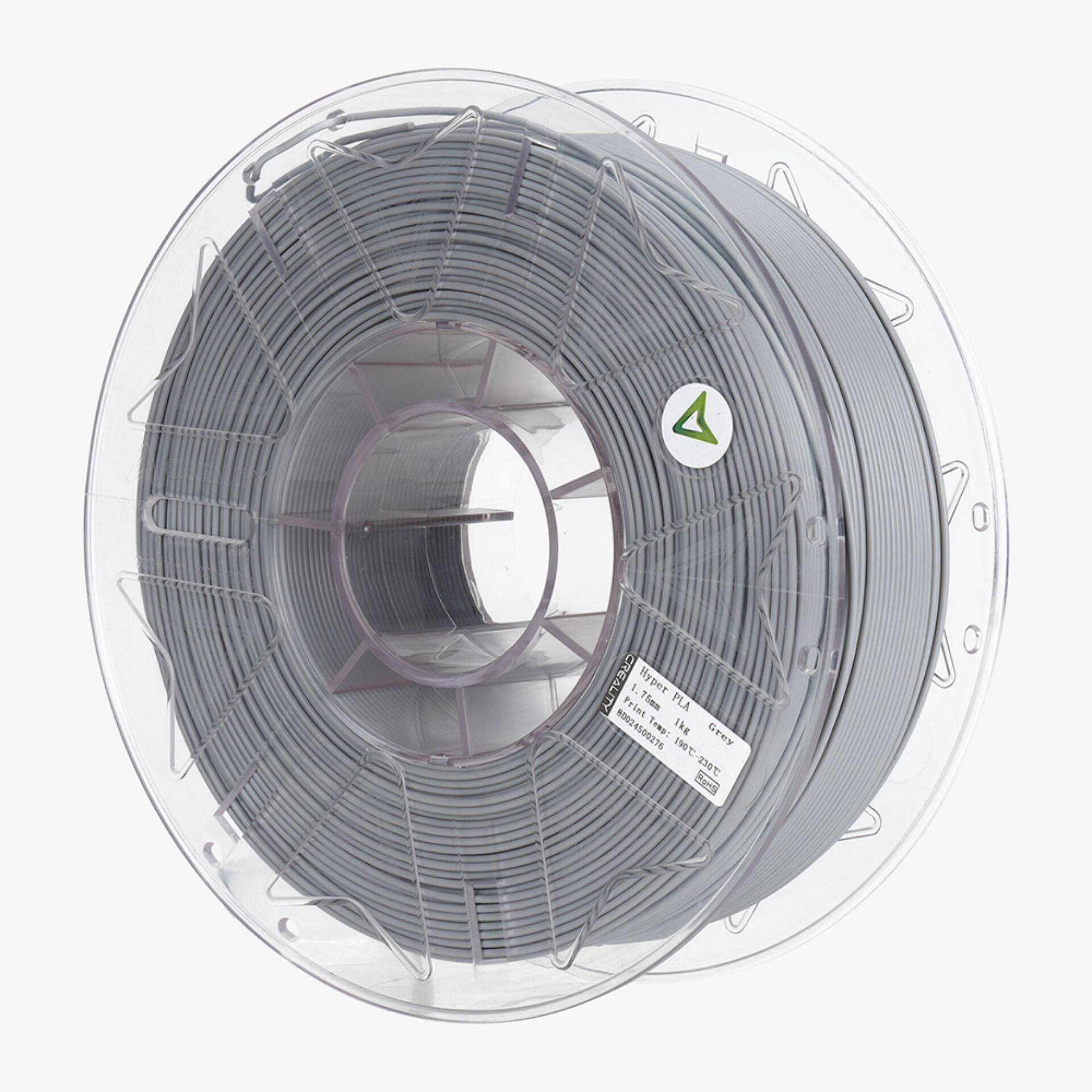 3D-Draht/Filament, PLA-Filament, Spule, Grau, Filamentspule