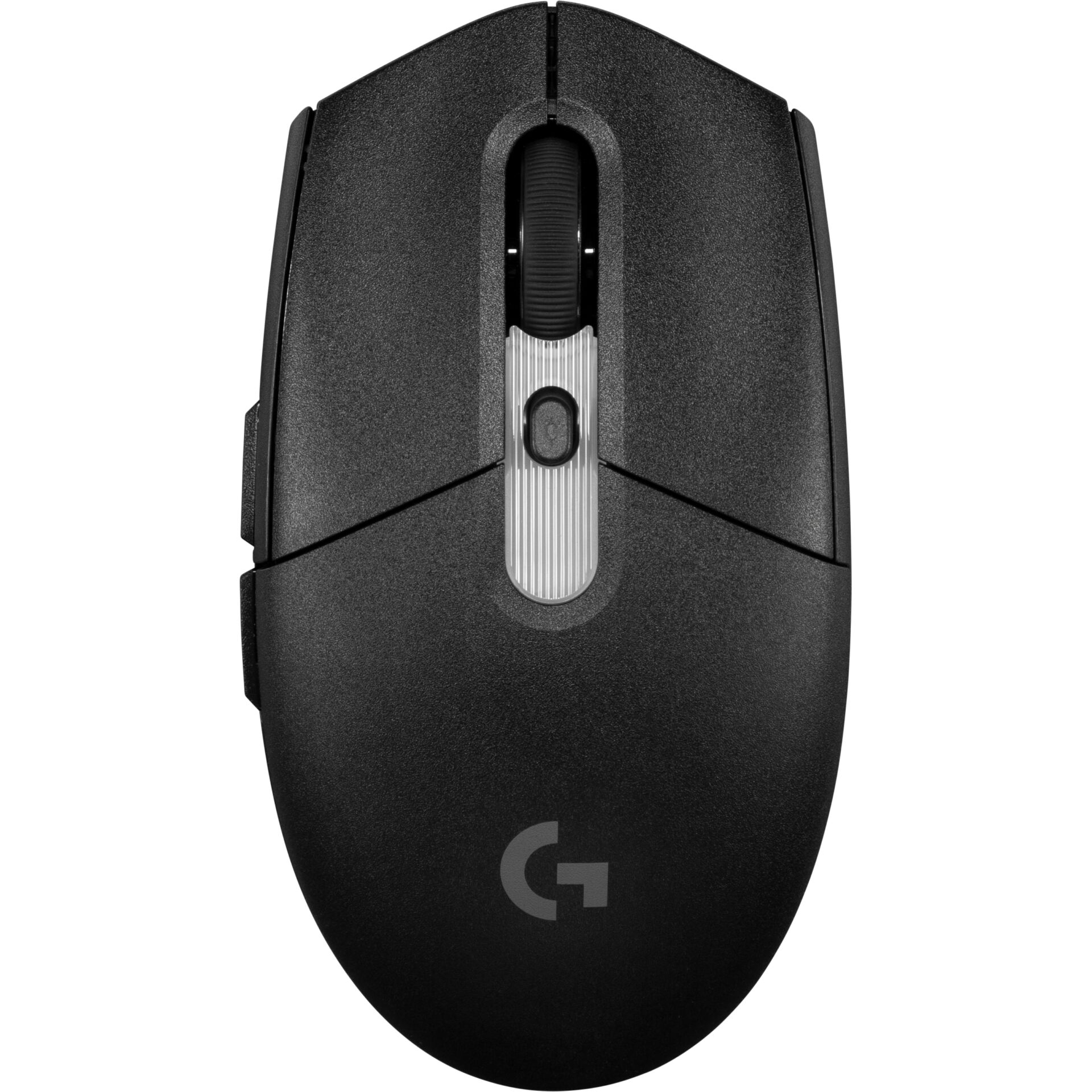 Computer-Maus, Drahtlos, Scrollrad, Gummierte Oberfläche, Black