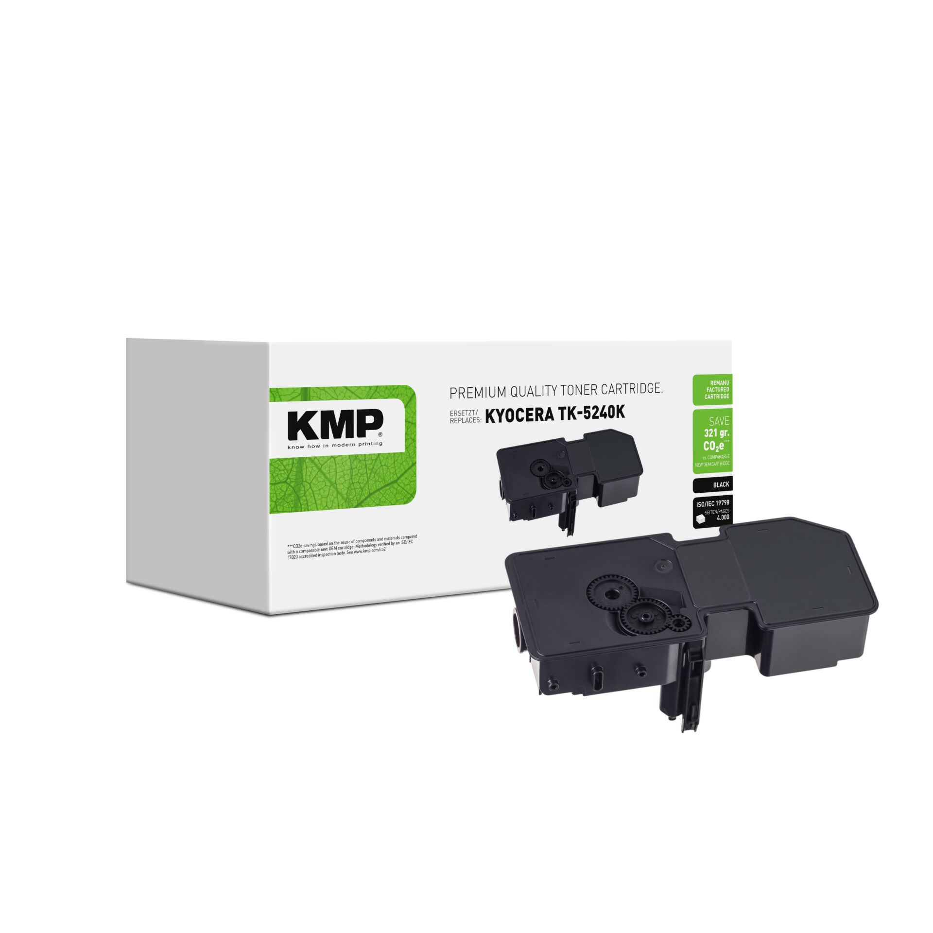 Adapter, Elektronik, Pistole, Waffe, Tonerpatrone, KYOCERA TK-5240K, Schwarze Patrone, Druckerzubehör, Hohe Kapazität