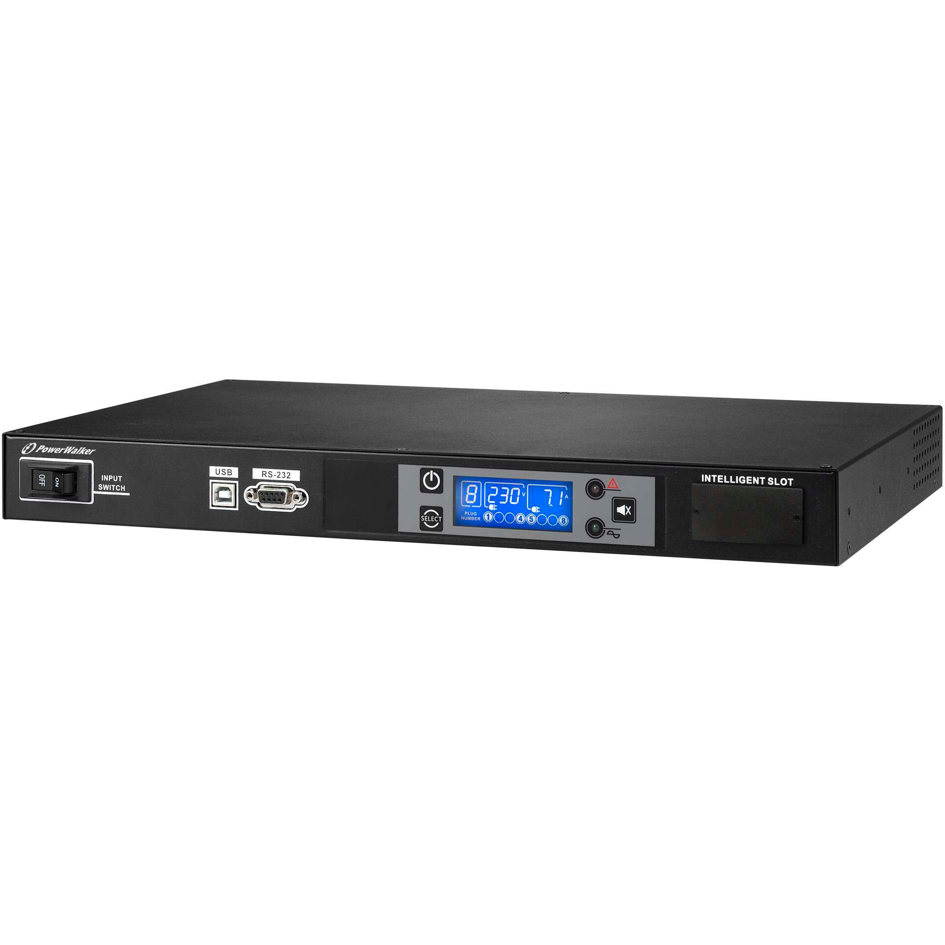 Netzwerk-Receiver, KVM-Switch?, Rackmontage?, Intelligent Slot, Display-Panel