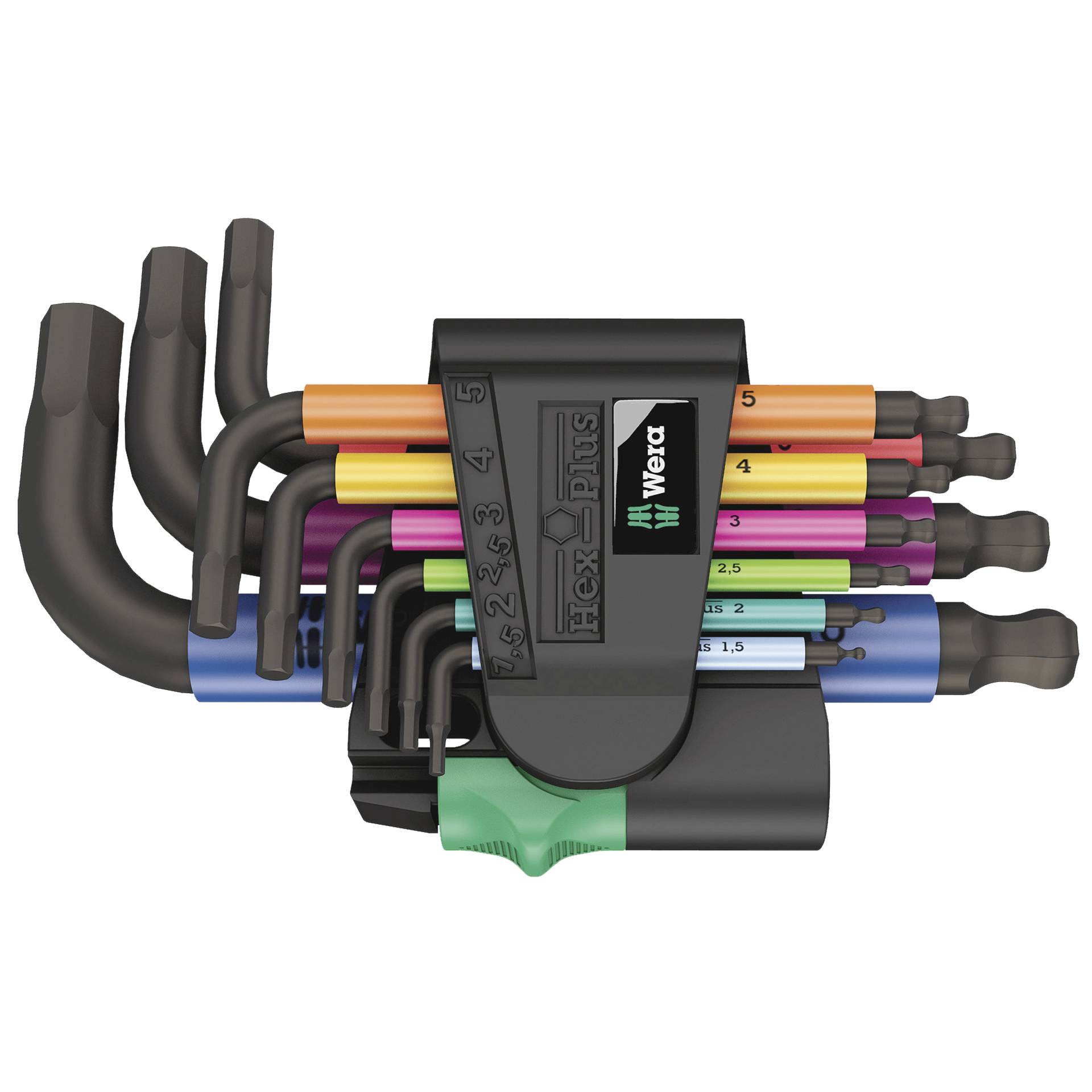 WERA 950/9 Hex-Plus  Mulitcolour 2