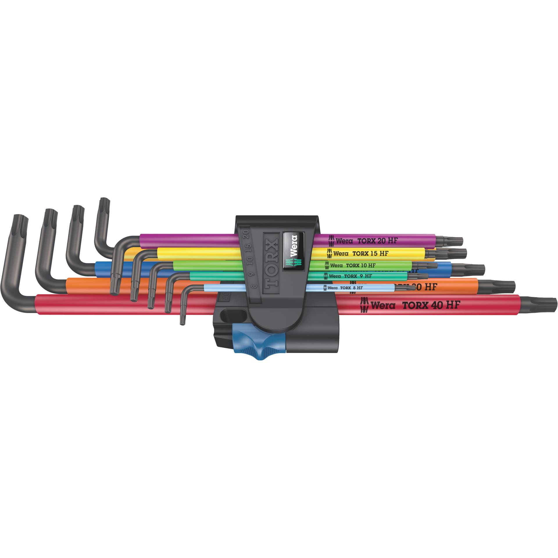 WERA 967/9 TX XL Multicolour HF  1 L-key set