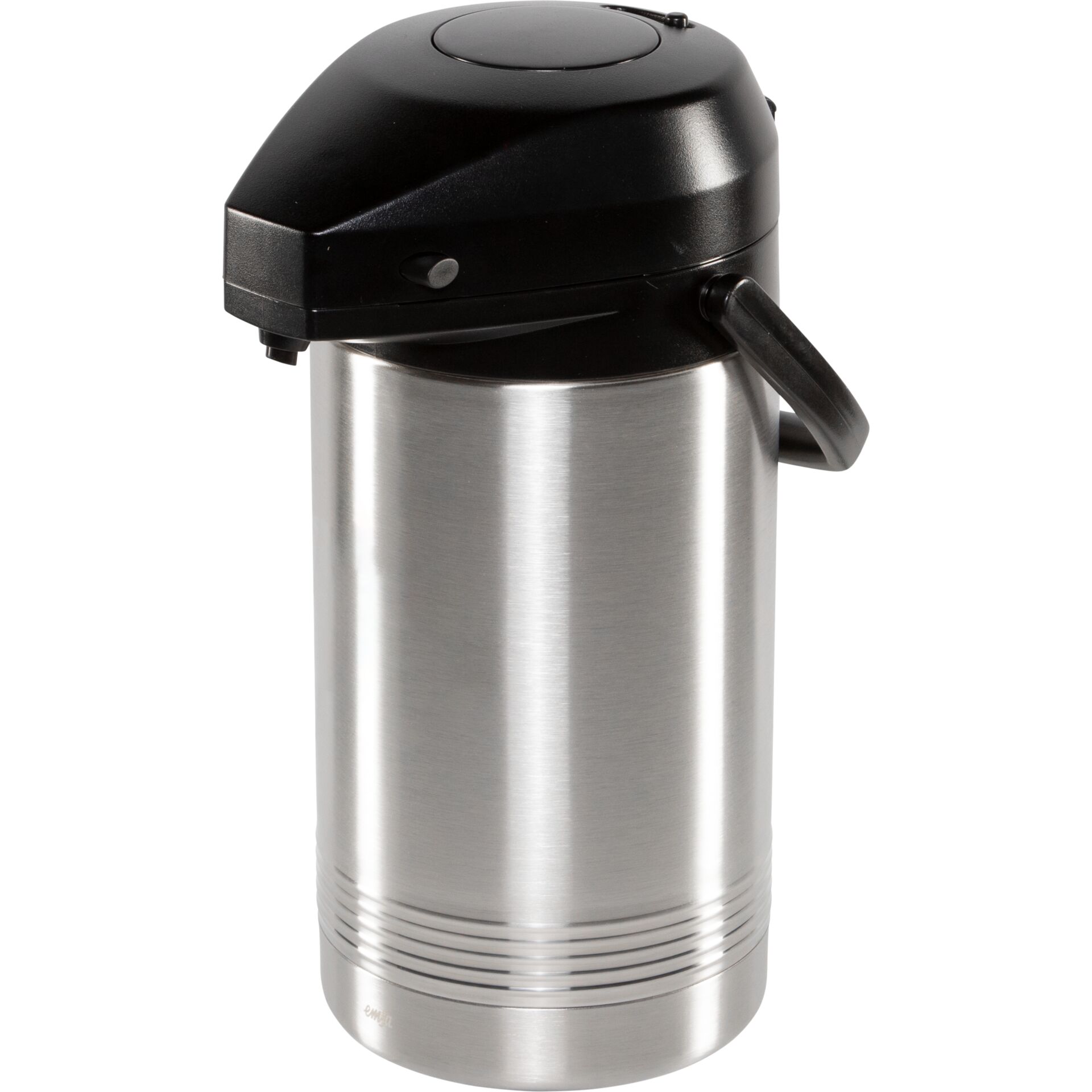 Thermos, Stahl, Thermoskanne, Edelstahl, Schwarz