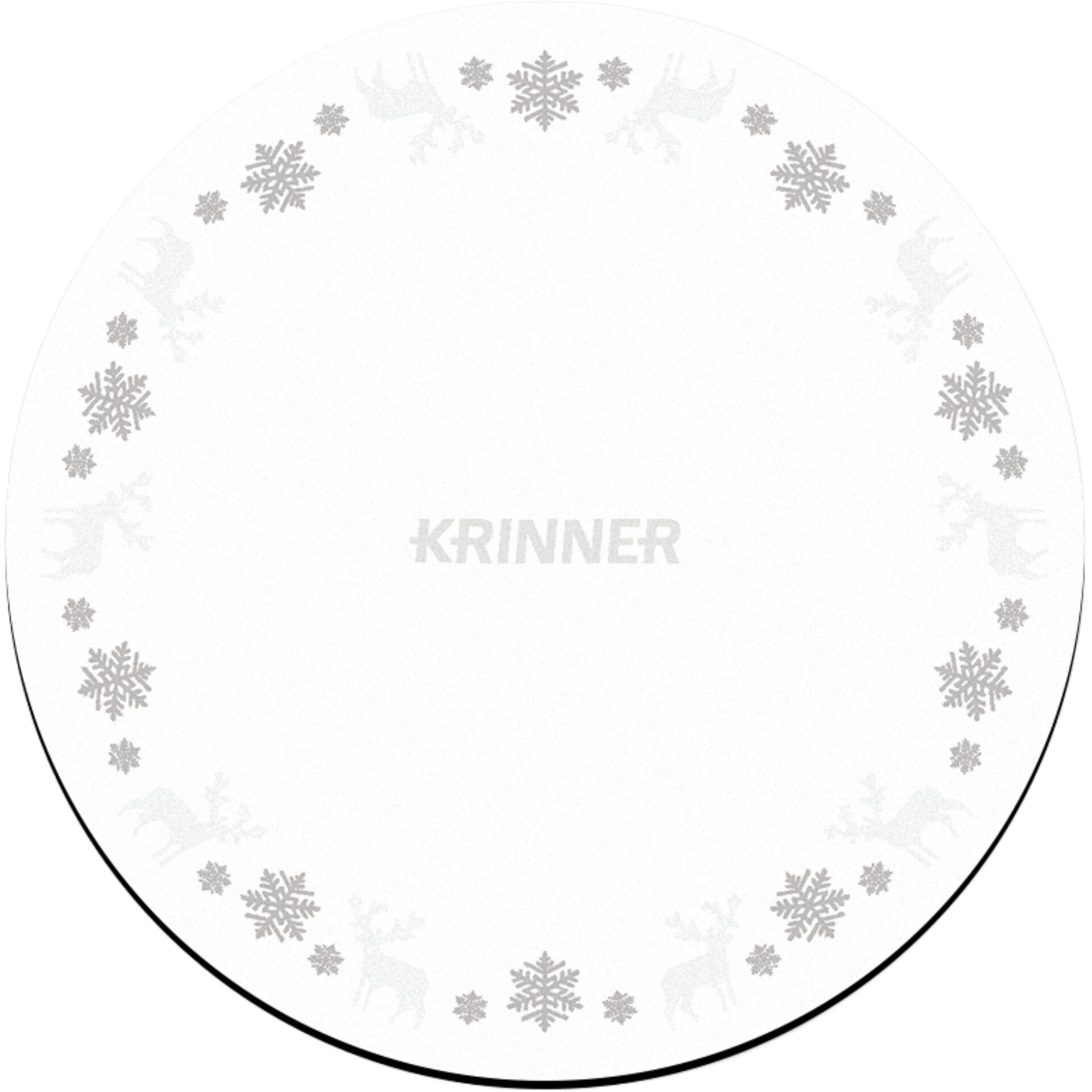 schneeflocke, rund, deko, untersetzer, weihnachten