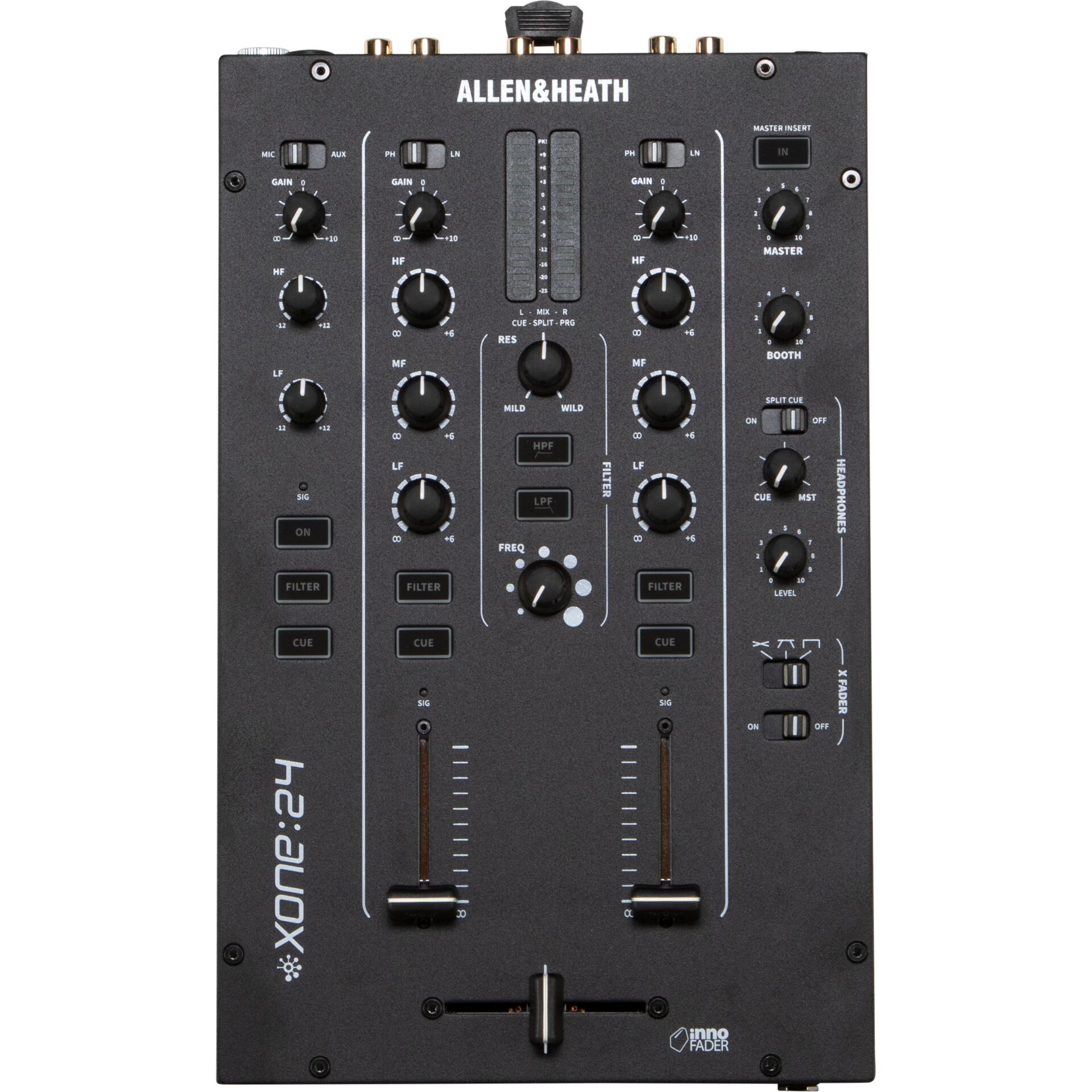 DJ-Mixer, 2-Kanal-Mixer, Vinyl-Mixer, Audio-Controller, Phono-Mixer