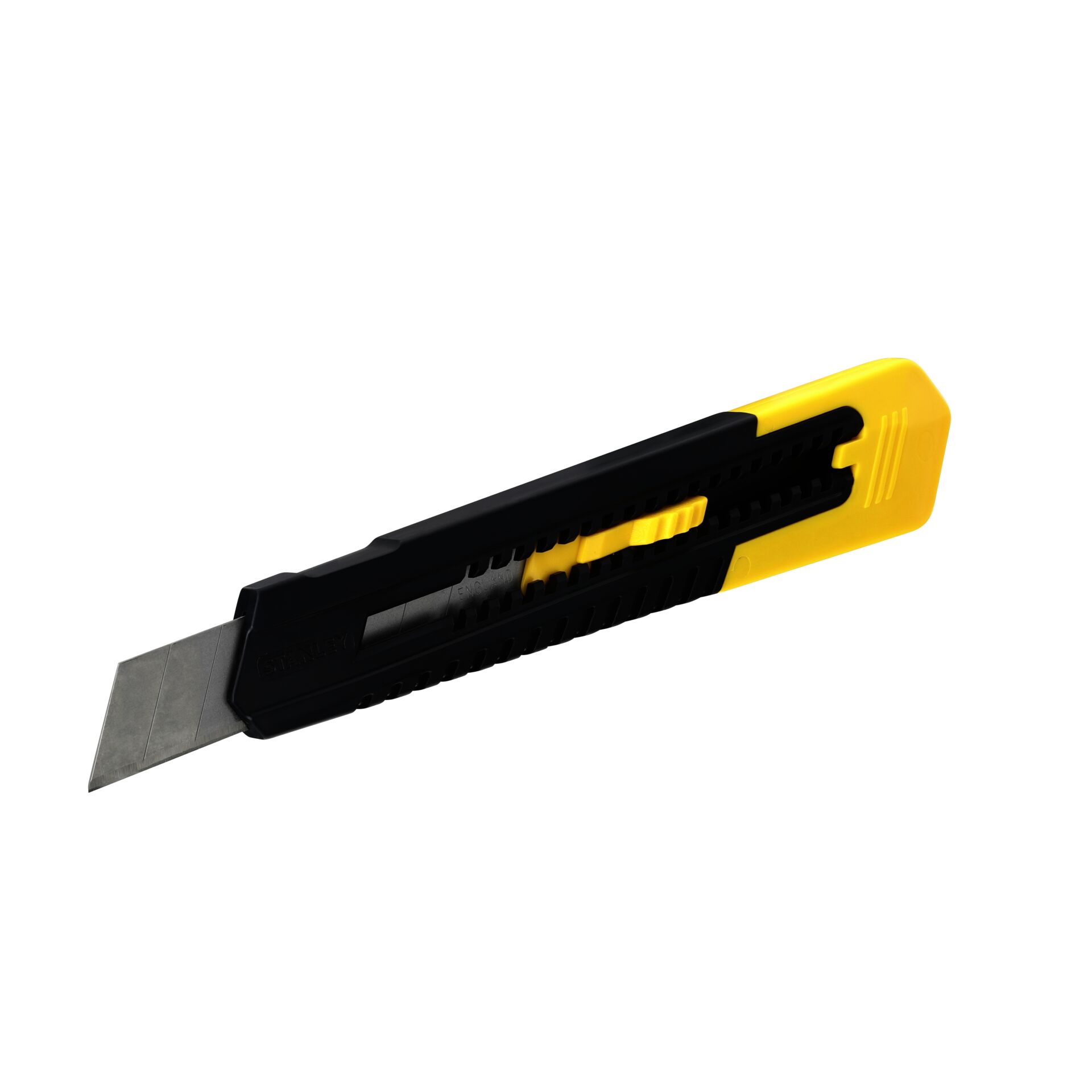 Schneidwerkzeug, Multitool-Messer, ausklappbare Klinge, gelb/griff, eingesetzte Klinge