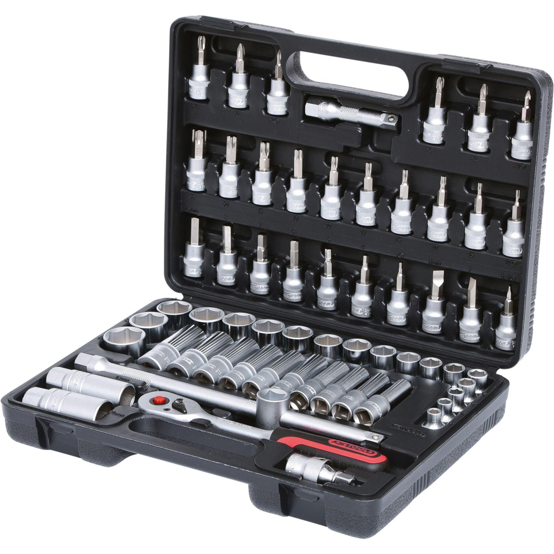 KS Tools 3/8" Socket Wrench-Set  61-pieces  911.0661