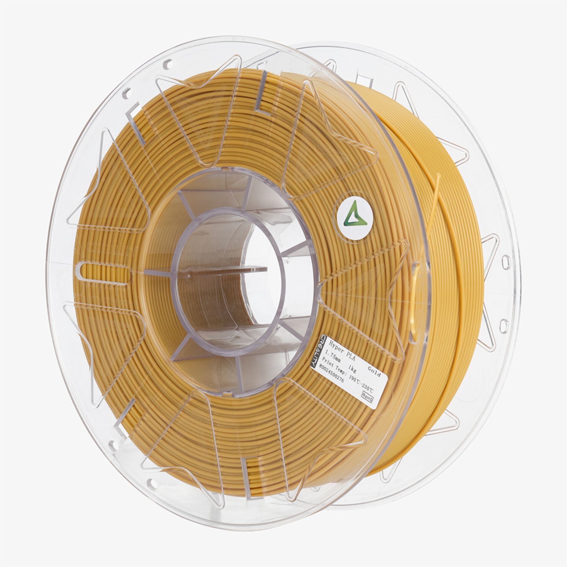 3D-Printer Filament, PLA Filament, Gelb, Spule, Flexible