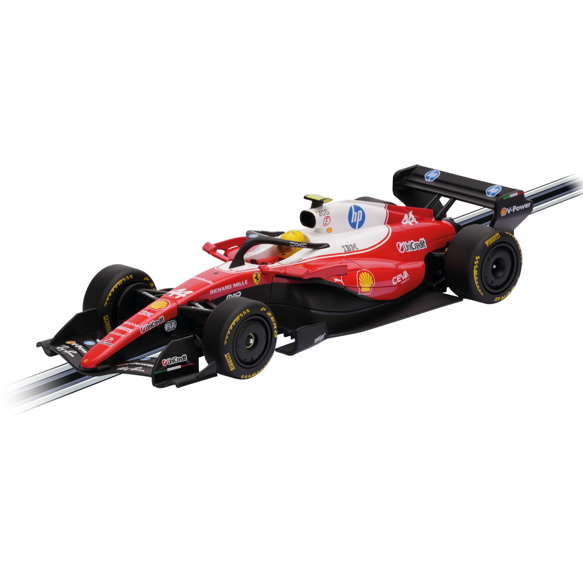 Formel 1 Auto, Rennwagen, Ferrari, Sponsorenlogos, Roter Lack