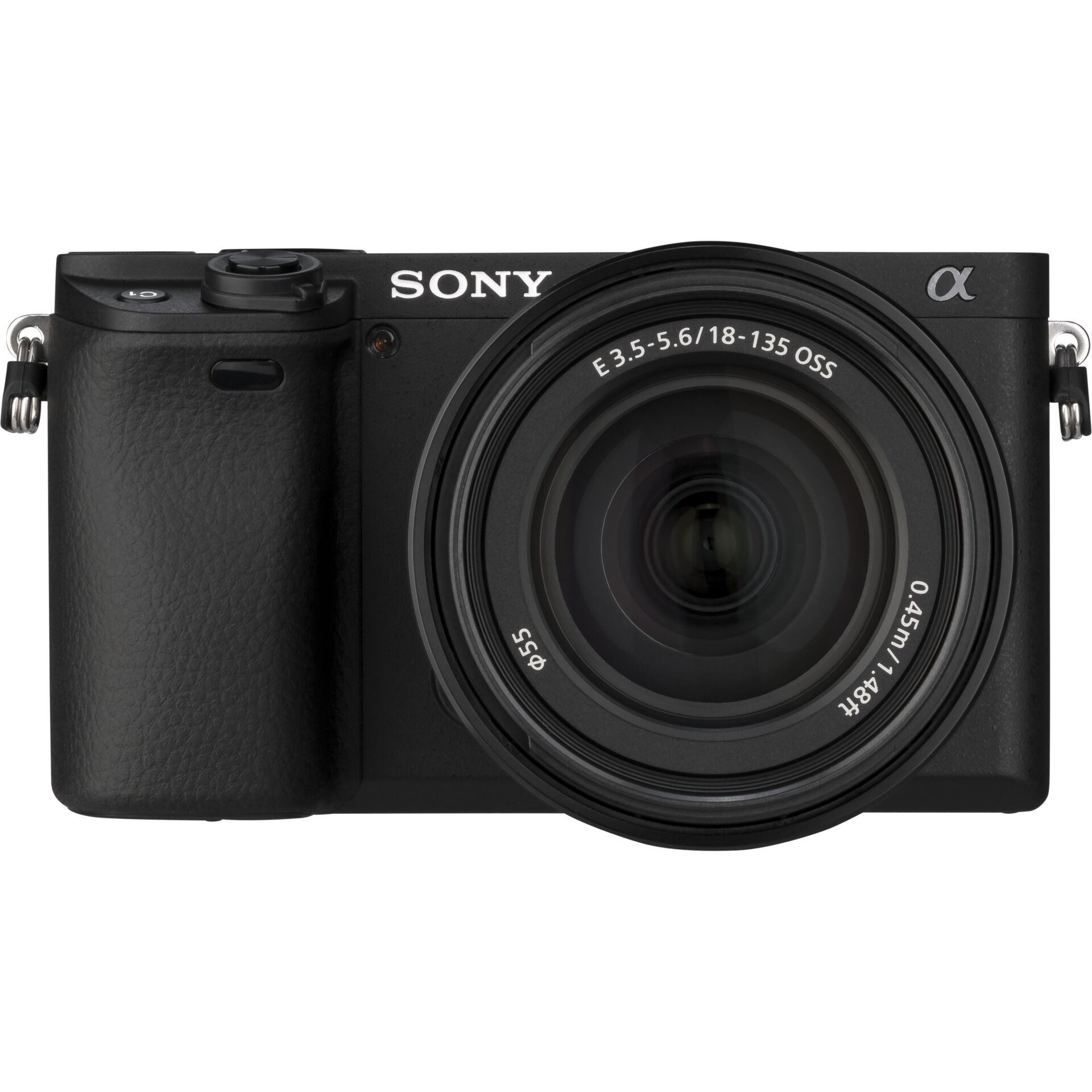 Kamera, DSLR, Sony, Kit-Objektiv, Schwarz