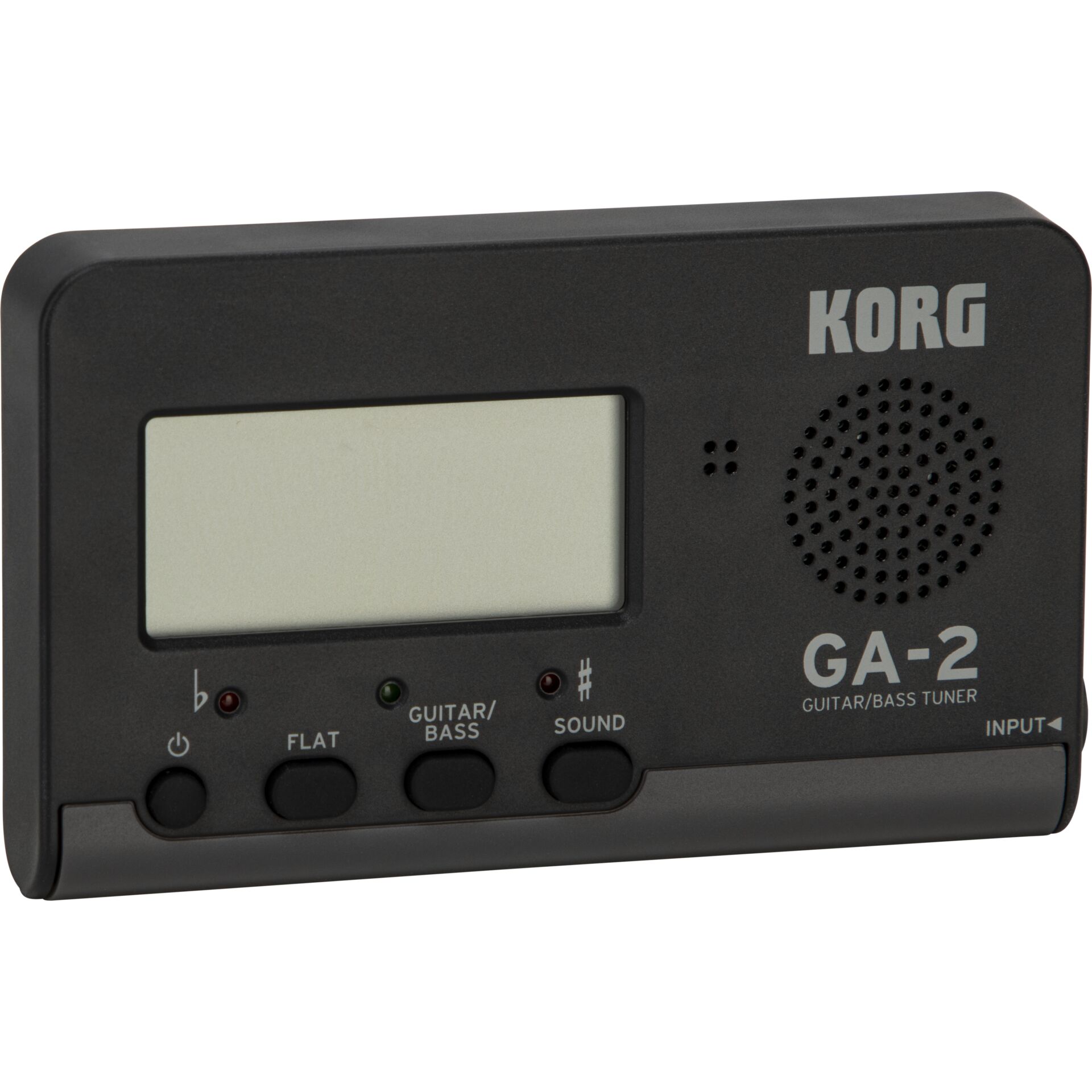 Guitar tuner, Korg GA-2, portabler Tuner, digitales Display, manuelle Eingabe
