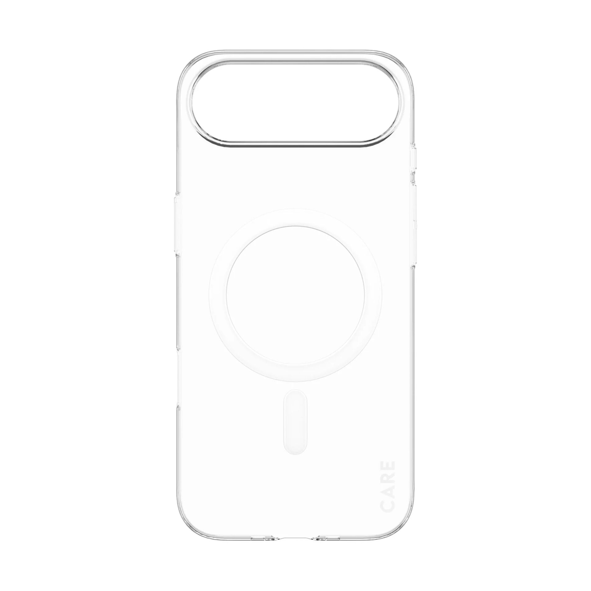 Telefonhülle, klare Hülle, MagSafe kompatibel, Kreisgriff, dünnes Design