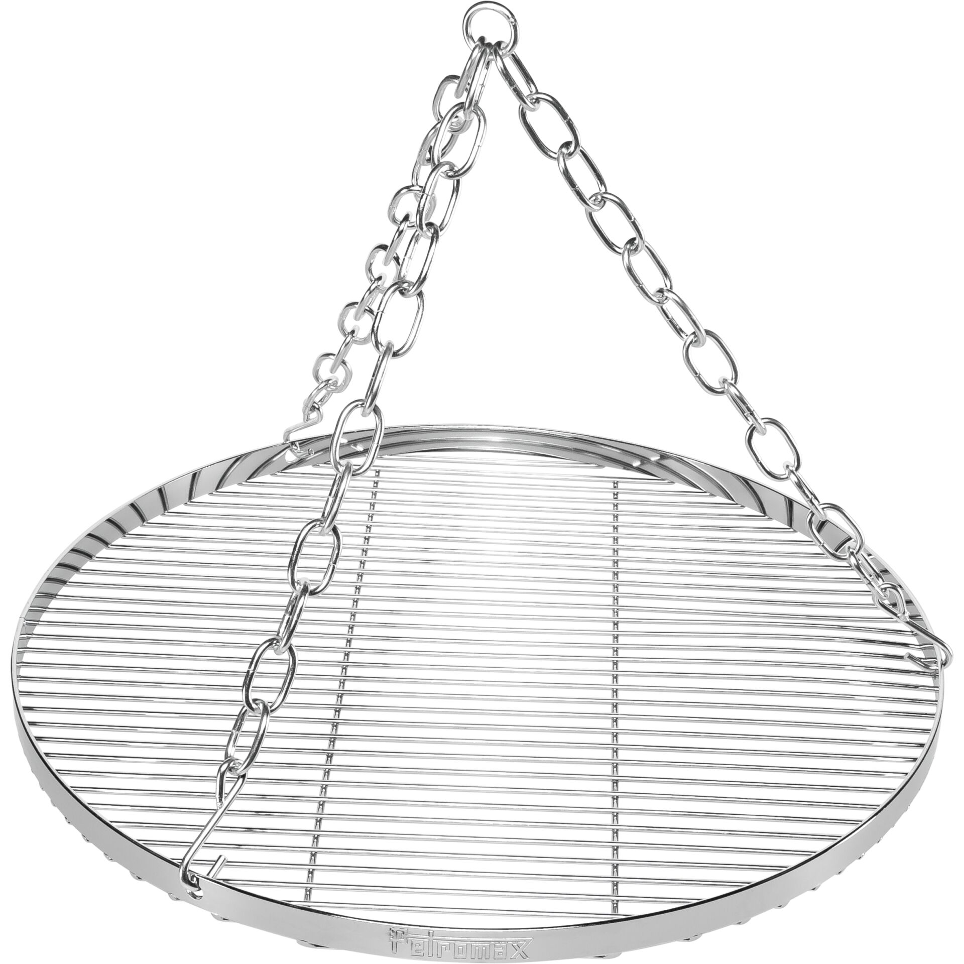 Grillrost, Rundgrill, Edelstahl, Kette, Campinggrill