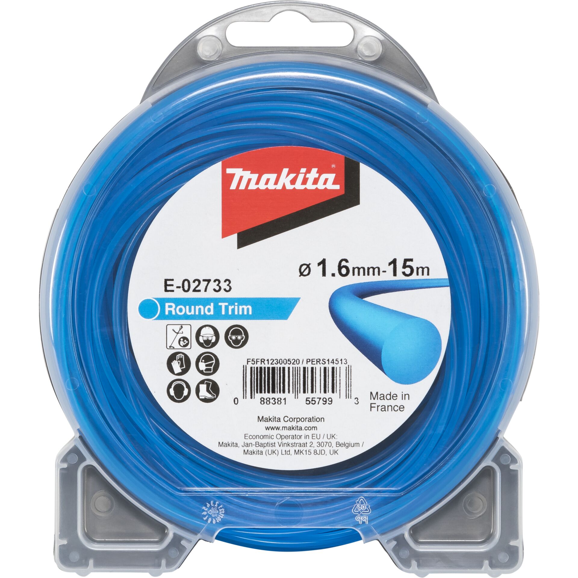 Makita E-02733  Mowing String round 1,6mmx15m