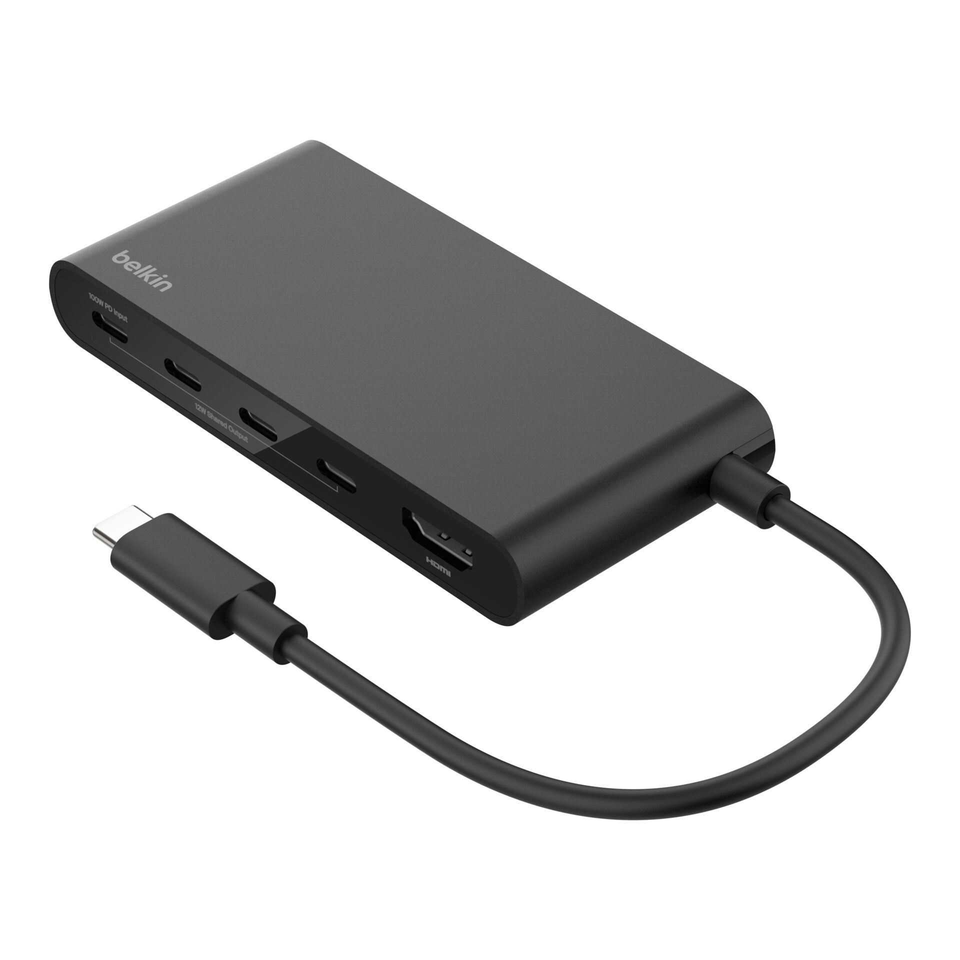 USB-C-Hub, HDMI-Port, USB-C-Adapter, Multiport, Kompakter-Hub