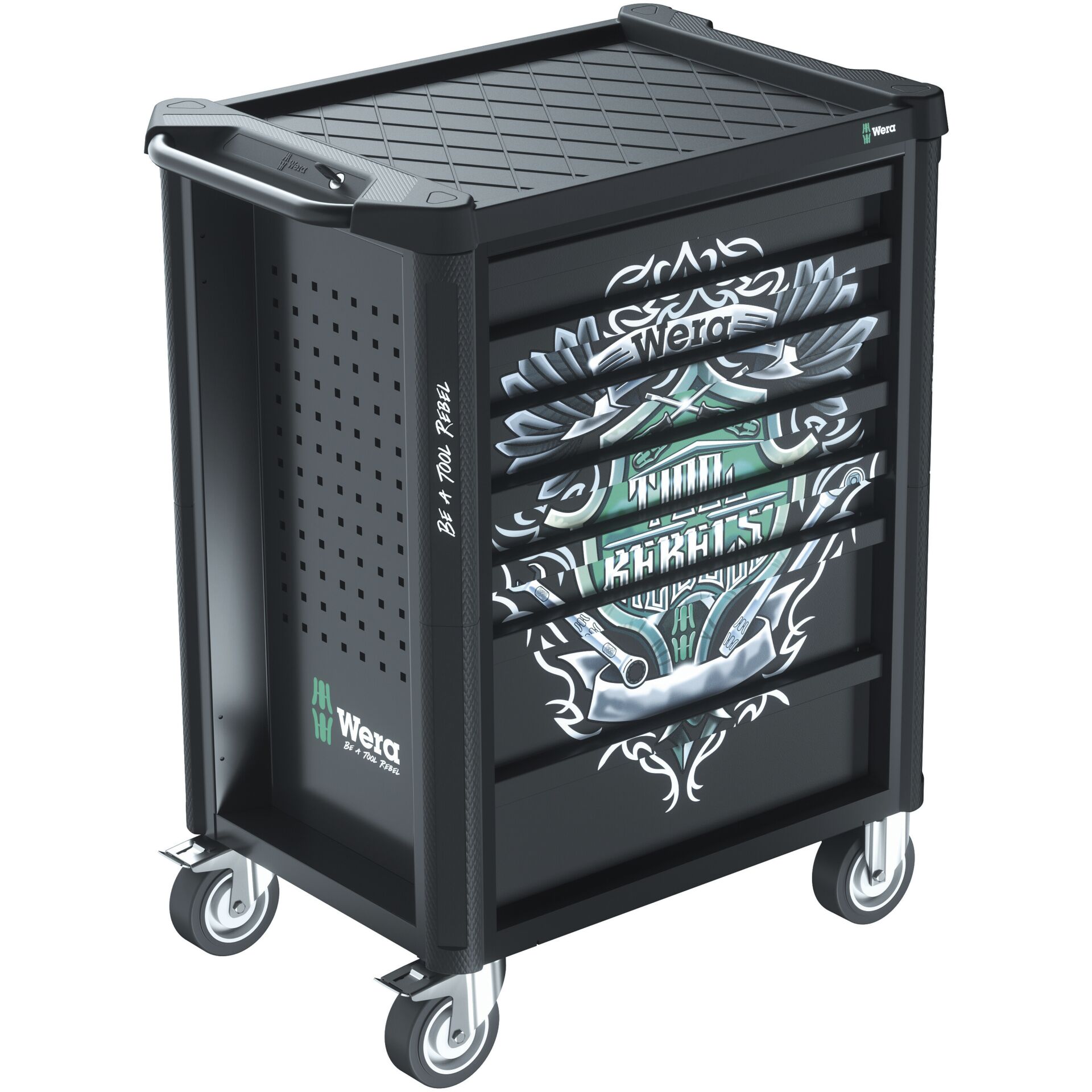 Werkzeugkiste, Rollkiste, Werkzeugwagen, Aufbewahrung, Werkzeugtaschen-Set