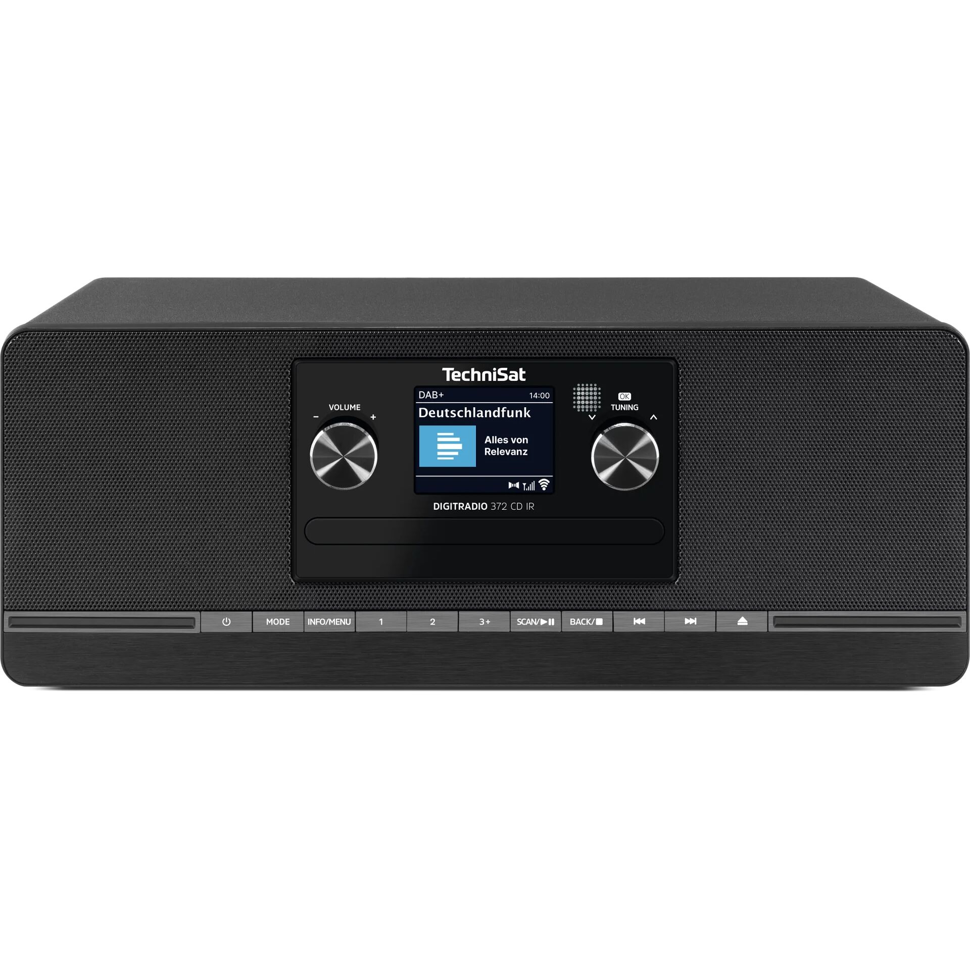 DAB+ Empfänger, Radio, Display, Gerätegröße, Klangkontrolle