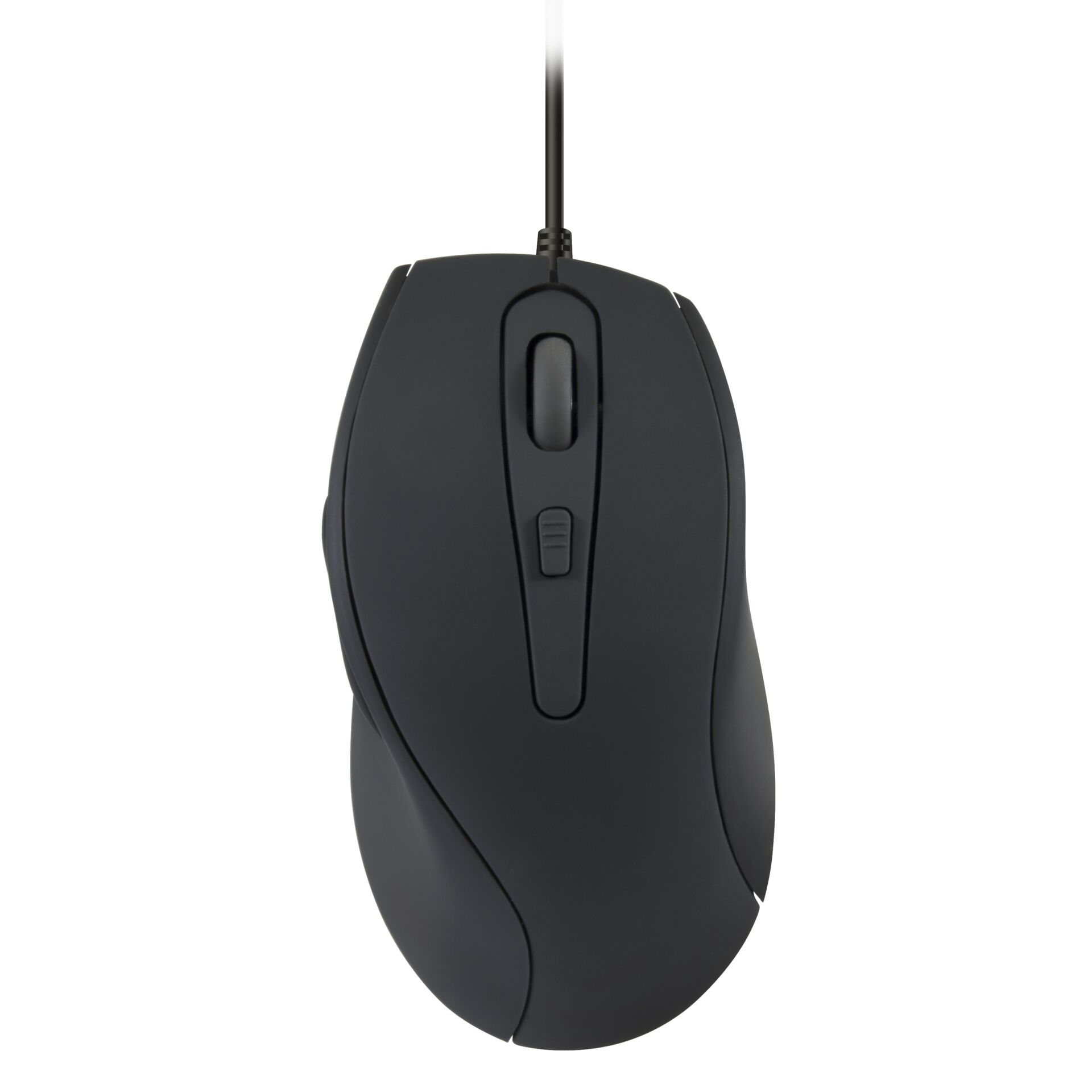 Maus, Gaming Maus, USB-Maus, anschlussgebunden, dunkelgrau