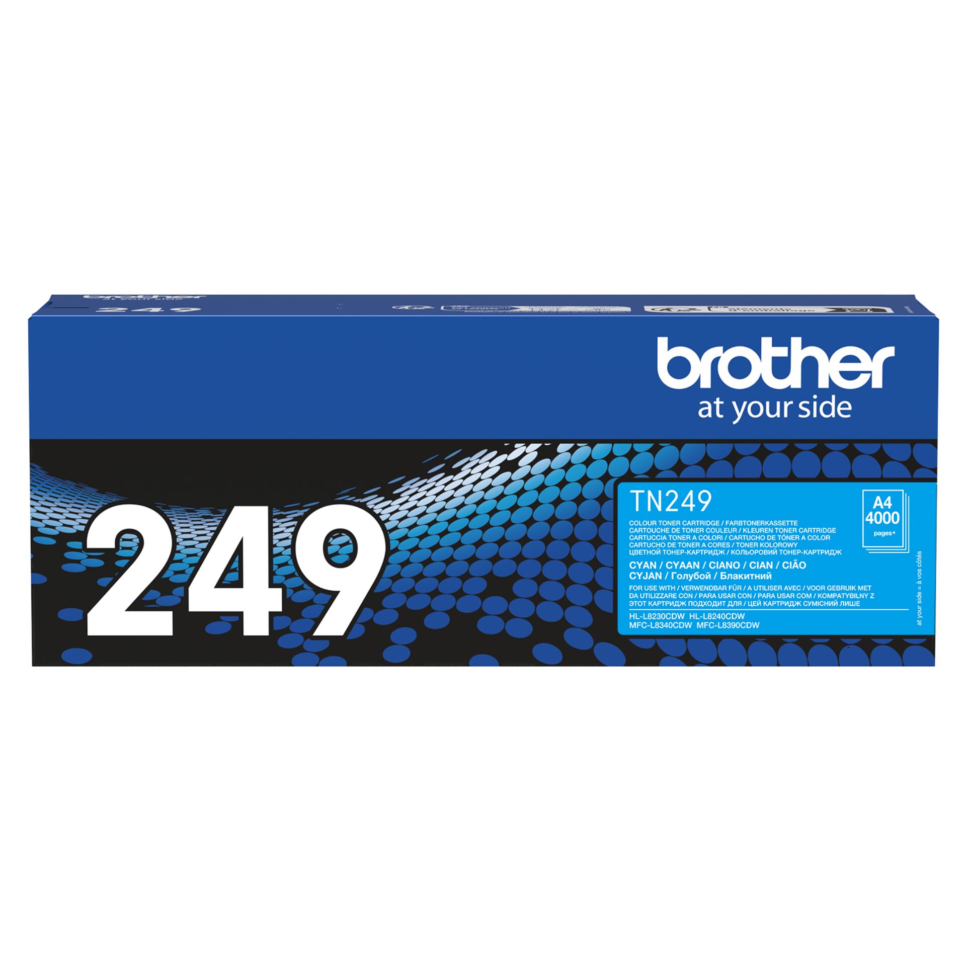 Toner, Cyan, Bruder, A4, Druckerpatrone