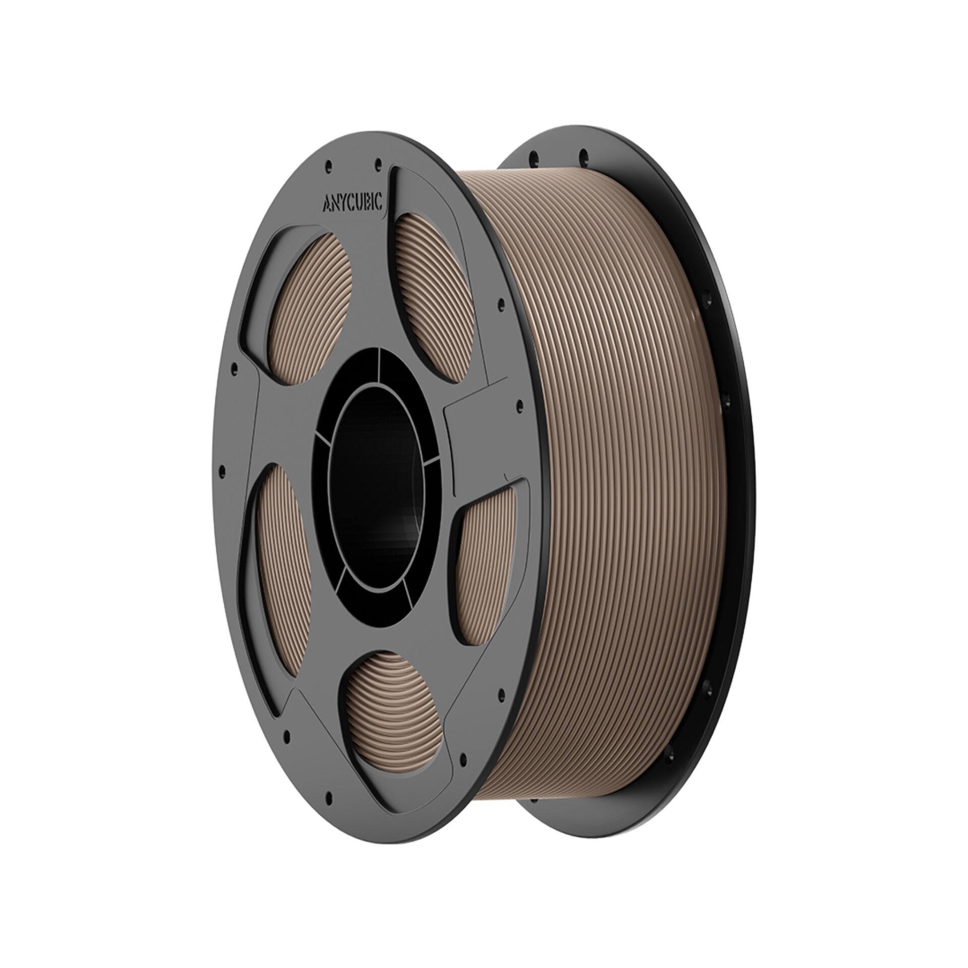 3D-Print Filament, PLA Filament, Braun/Beige, Spule, Druckmaterial