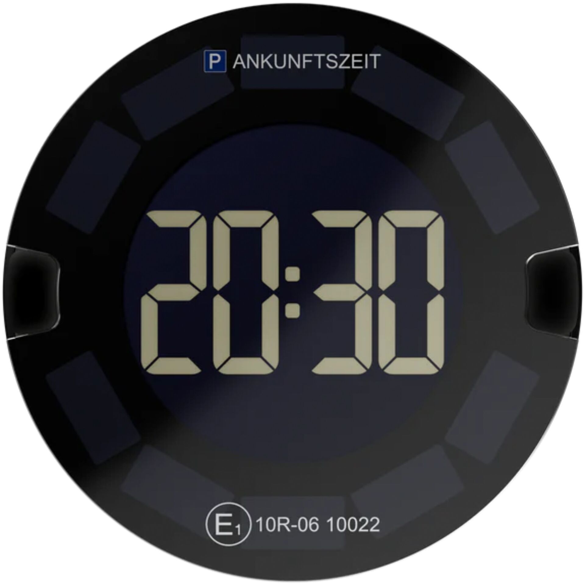 digitaler clock, Alarmclock, Anzeige, runder Uhr, LED-Anzeige